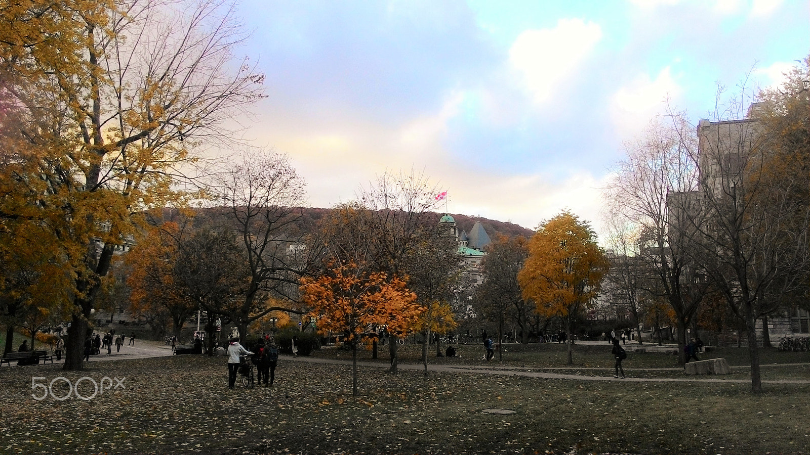 ASUS T00F sample photo. Mcgill university photography