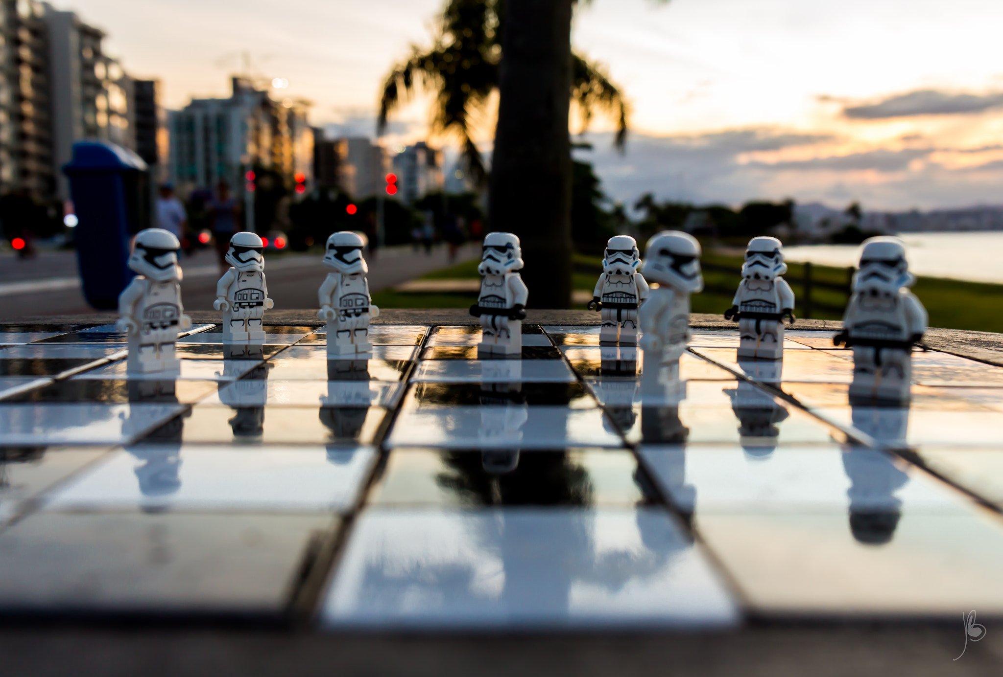 Canon EF 24-70mm F4L IS USM sample photo. Star wars chess photography