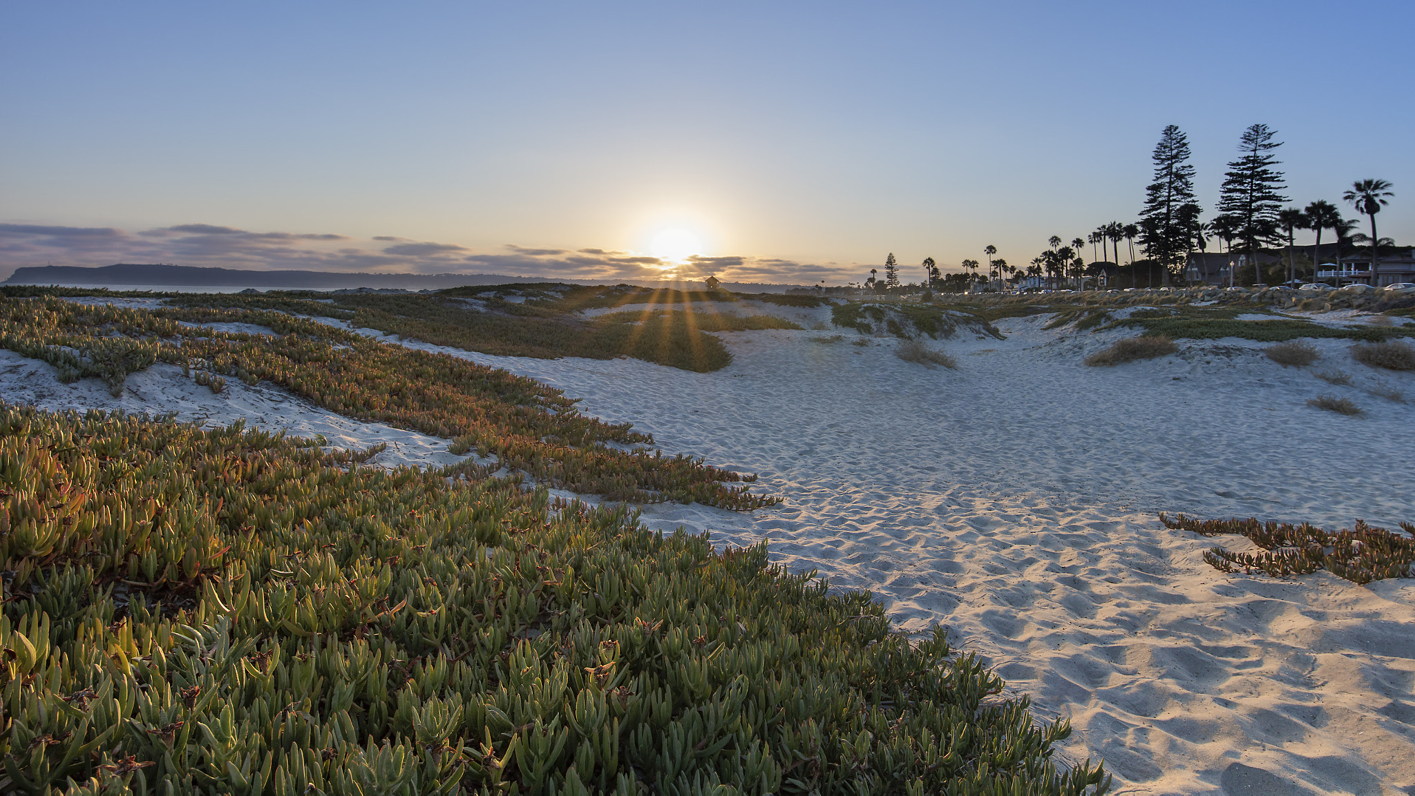 Canon EOS 5DS + Canon EF 300mm f/2.8L sample photo. Coronado sunset photography