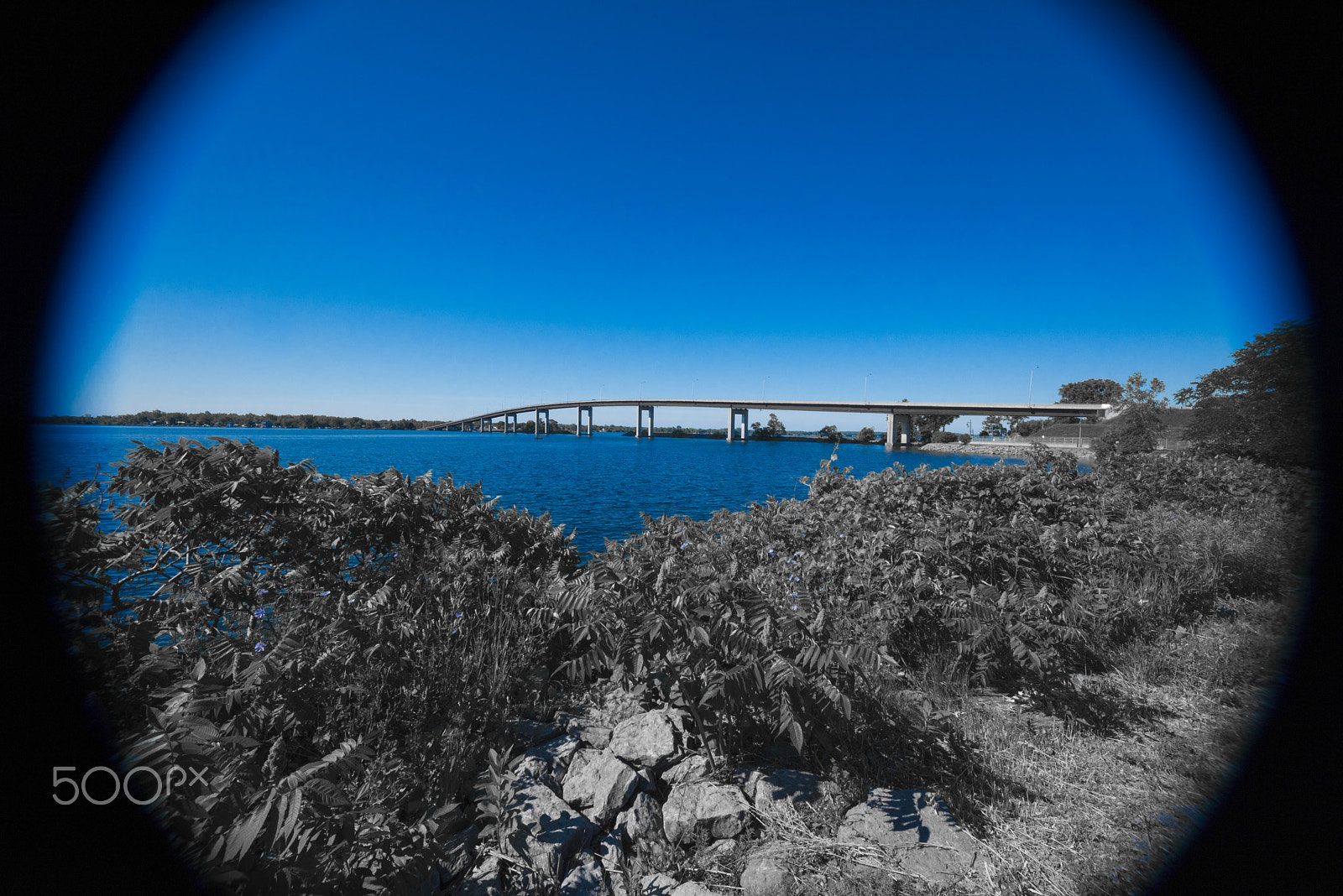 Sigma 10-20mm F4-5.6 EX DC HSM sample photo. The bay bridge, bay of quinte, belleville, ontario photography