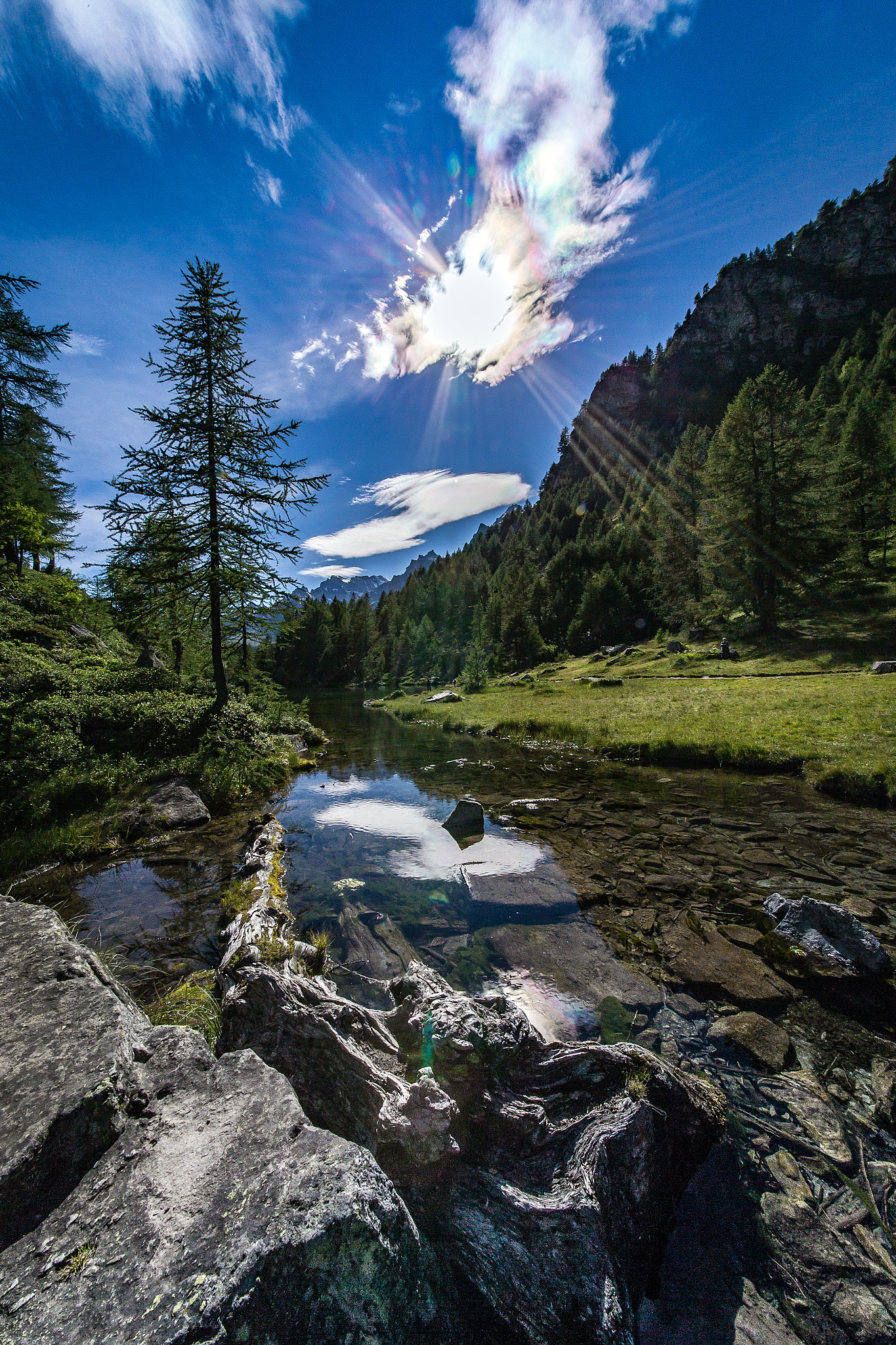 Canon EOS-1D X + Sigma 12-24mm F4.5-5.6 II DG HSM sample photo. Alpe devero presso lago delle streghe photography
