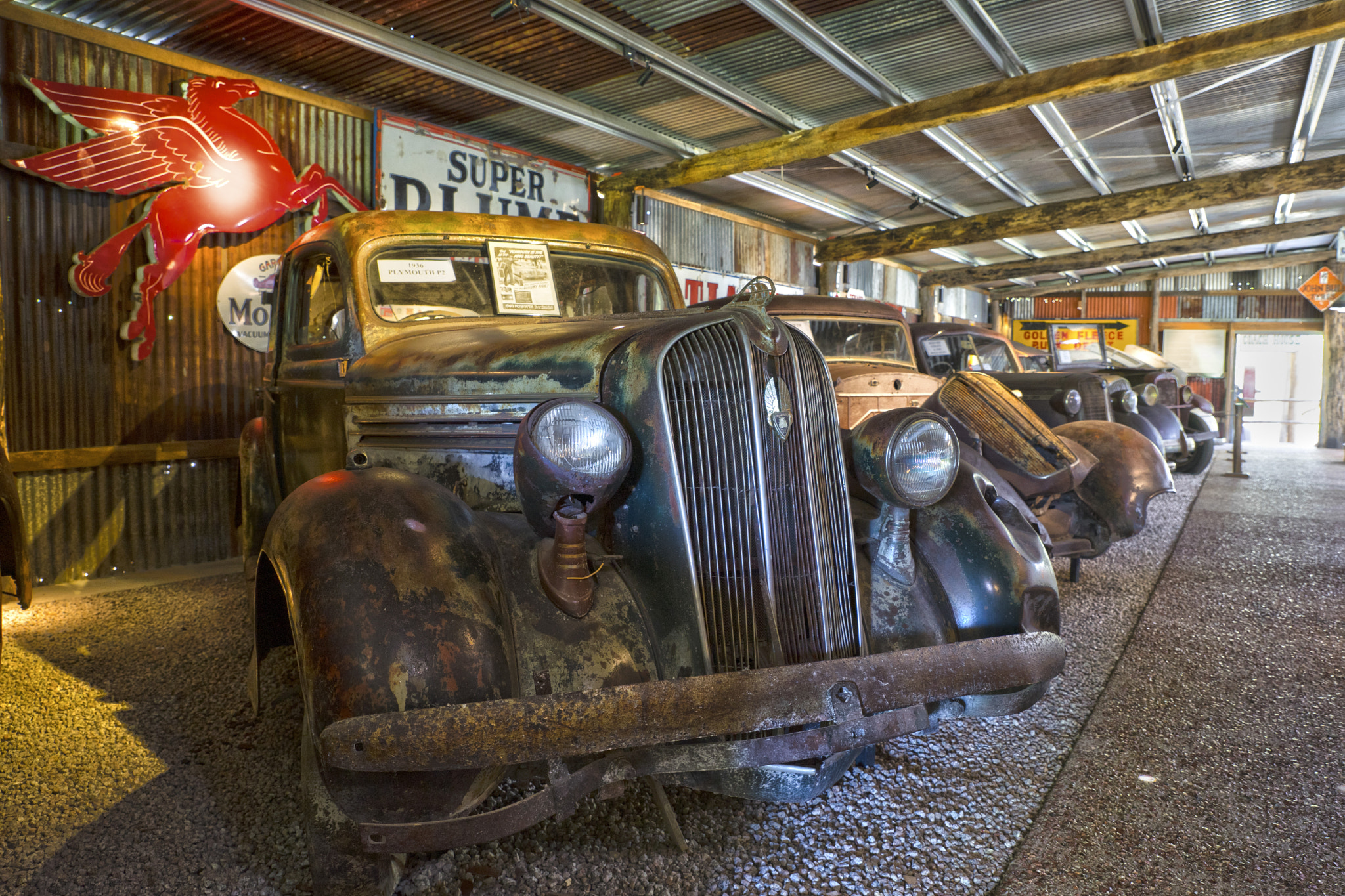 24-70mm F2.8-2.8 SSM sample photo. Abandonded classics ready for restoration at herberton heritage village nq australia photography