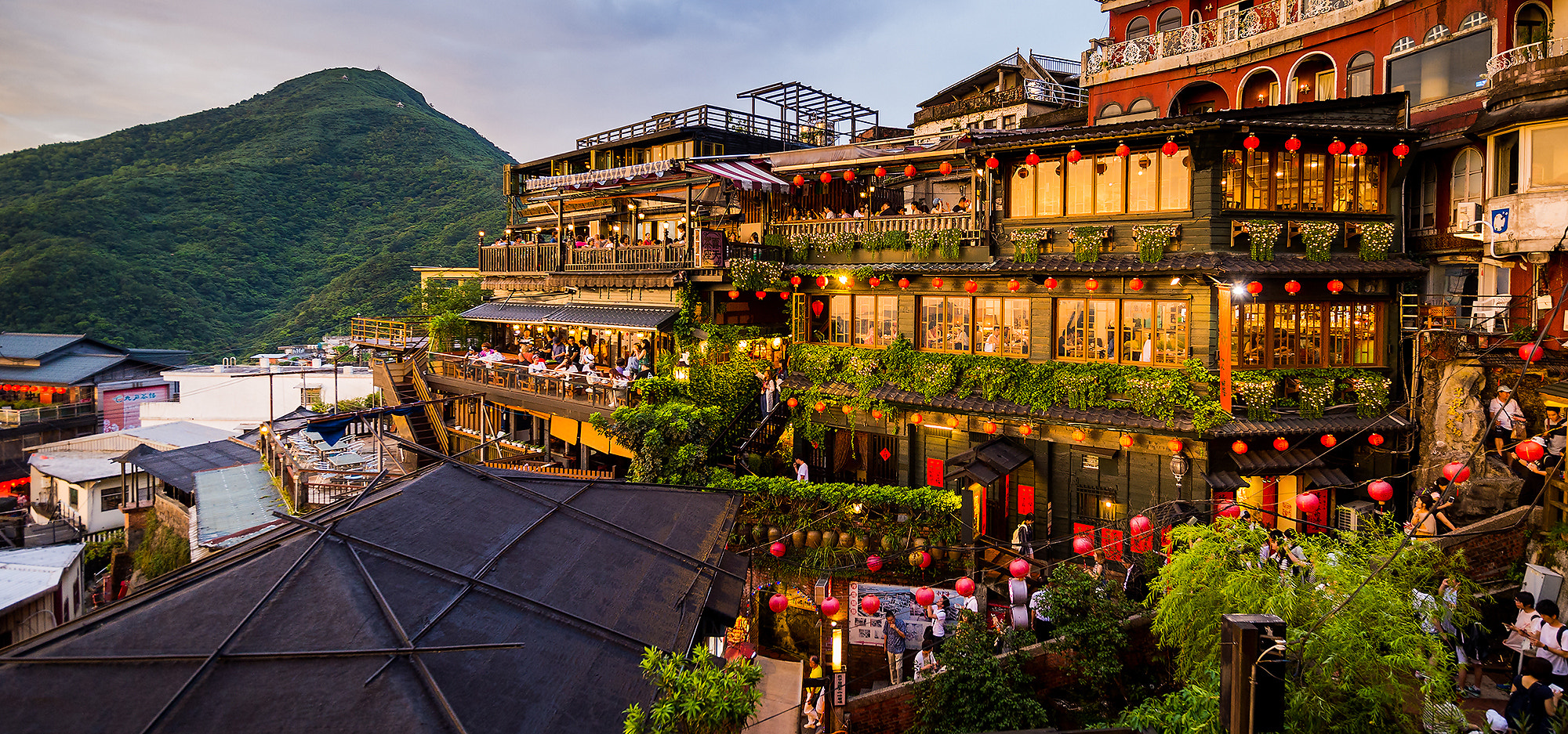 Nikon Df sample photo. Before sunset jiufen photography