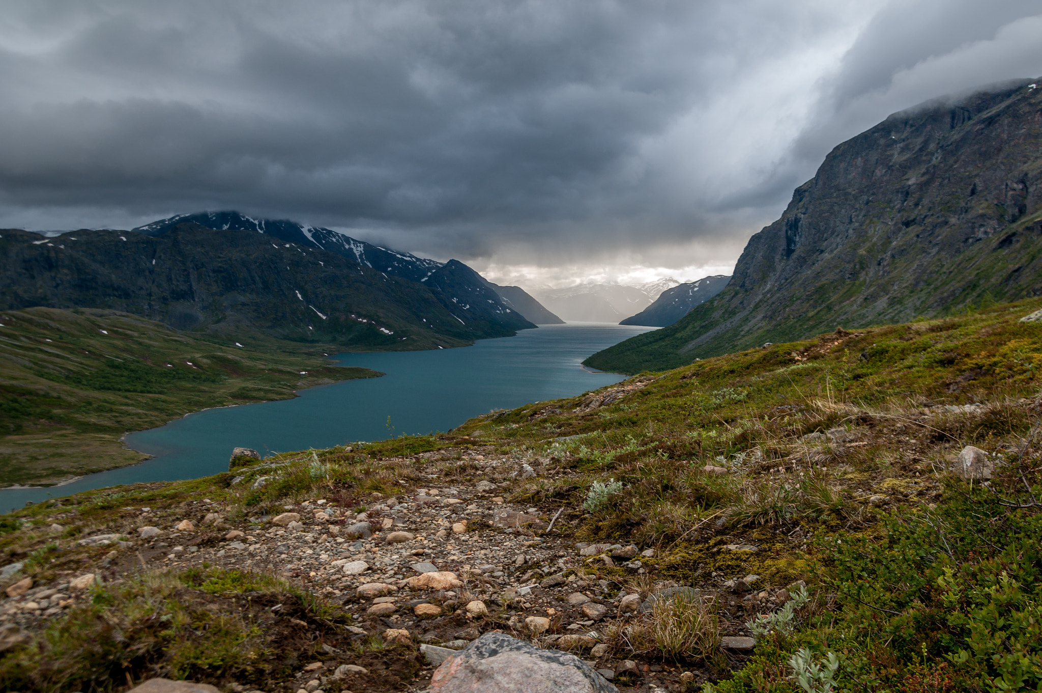Pentax K-7 sample photo. Gjende lake 3 photography