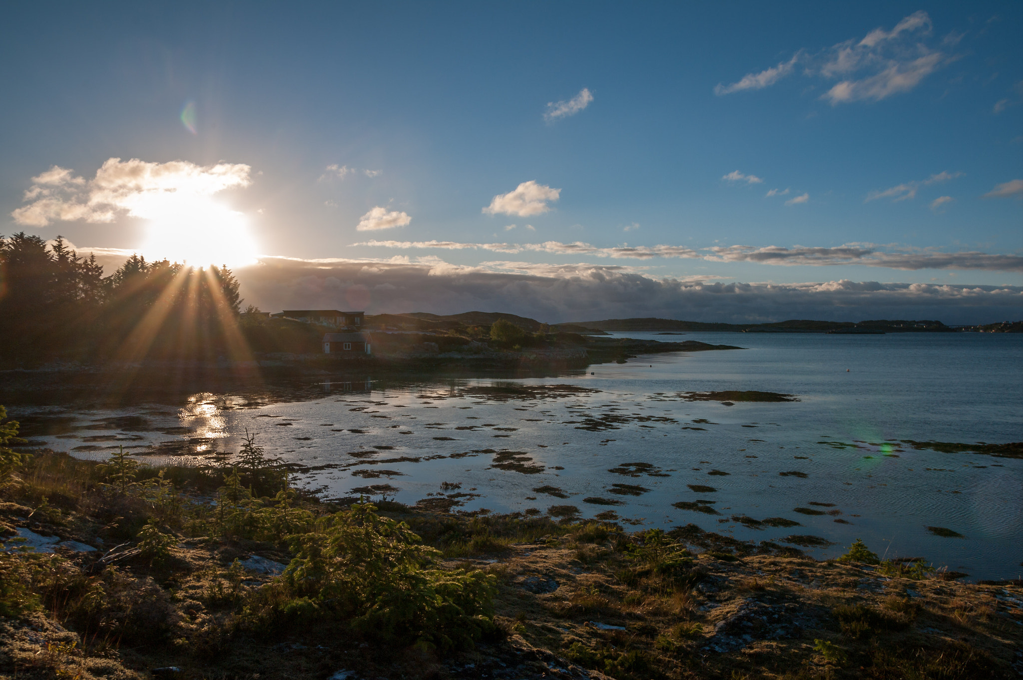 Pentax K-7 sample photo. Sunset at skjerneset photography