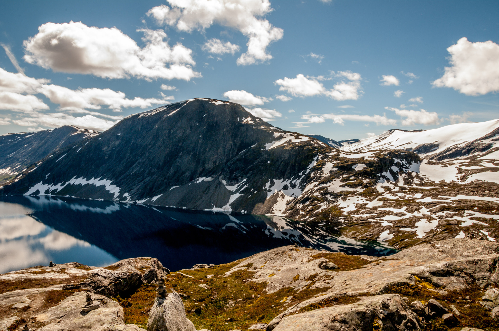 Pentax K-7 sample photo. Mountain lake photography