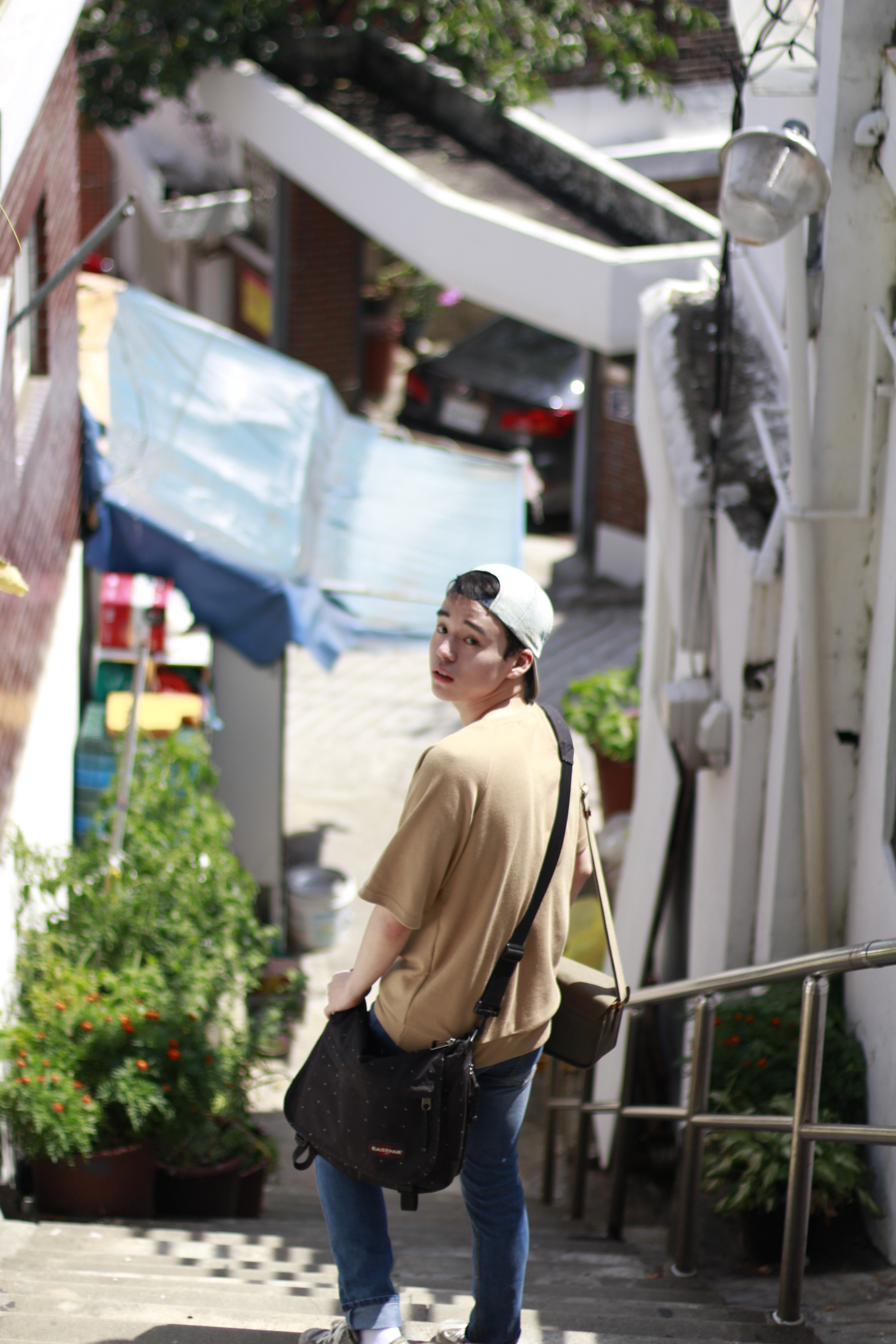 Canon EOS 100D (EOS Rebel SL1 / EOS Kiss X7) + Canon EF 50mm F1.4 USM sample photo. When i call him... photography