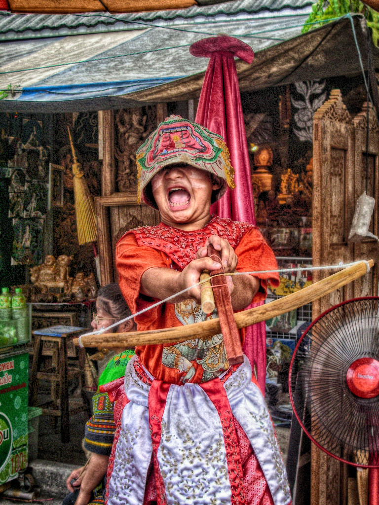 Pentax OPTIO S5Z sample photo. Young hanuman pt 2 photography