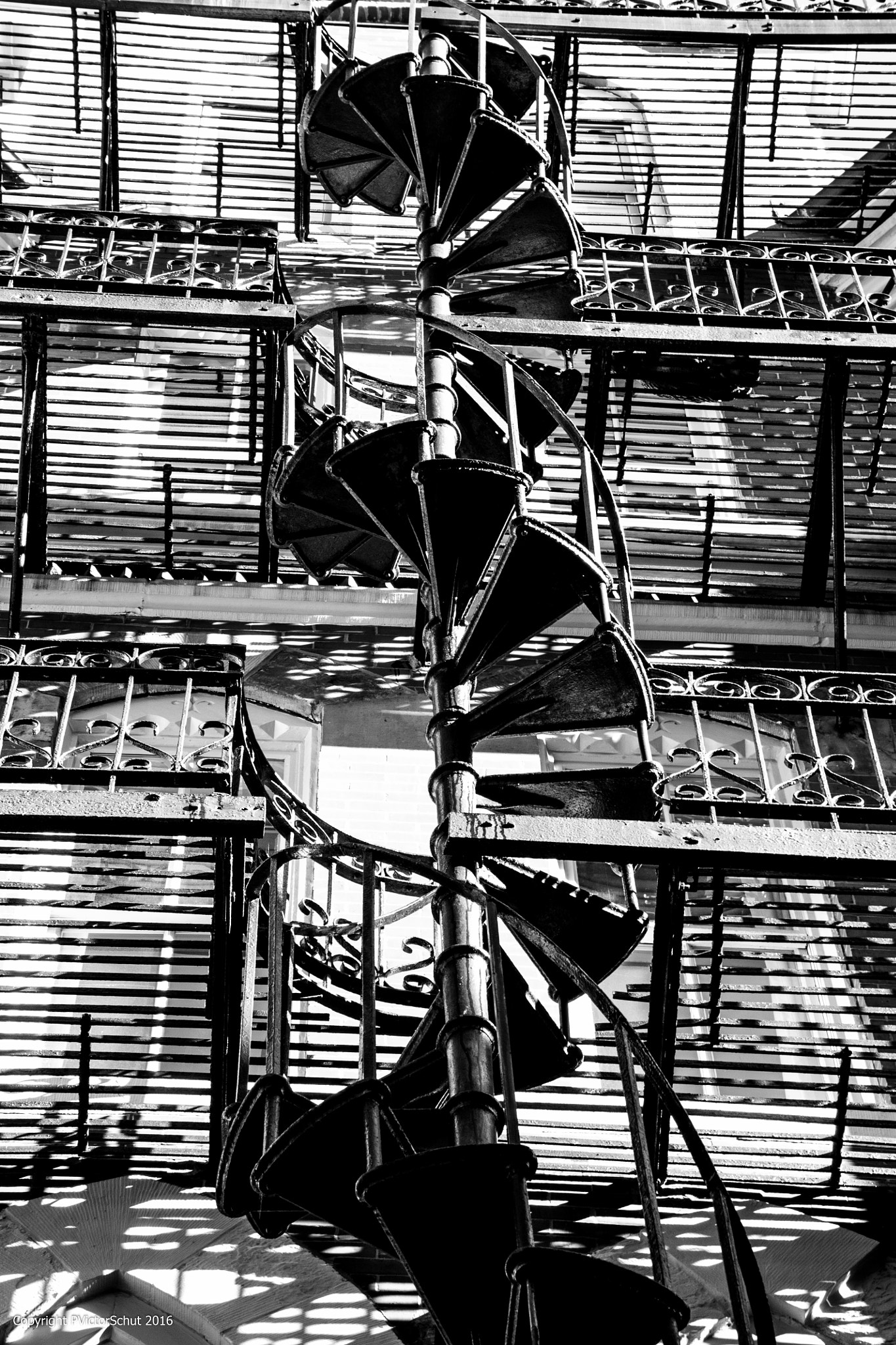 Sigma 18-250mm F3.5-6.3 DC OS HSM sample photo. Beacon hill fire escape photography