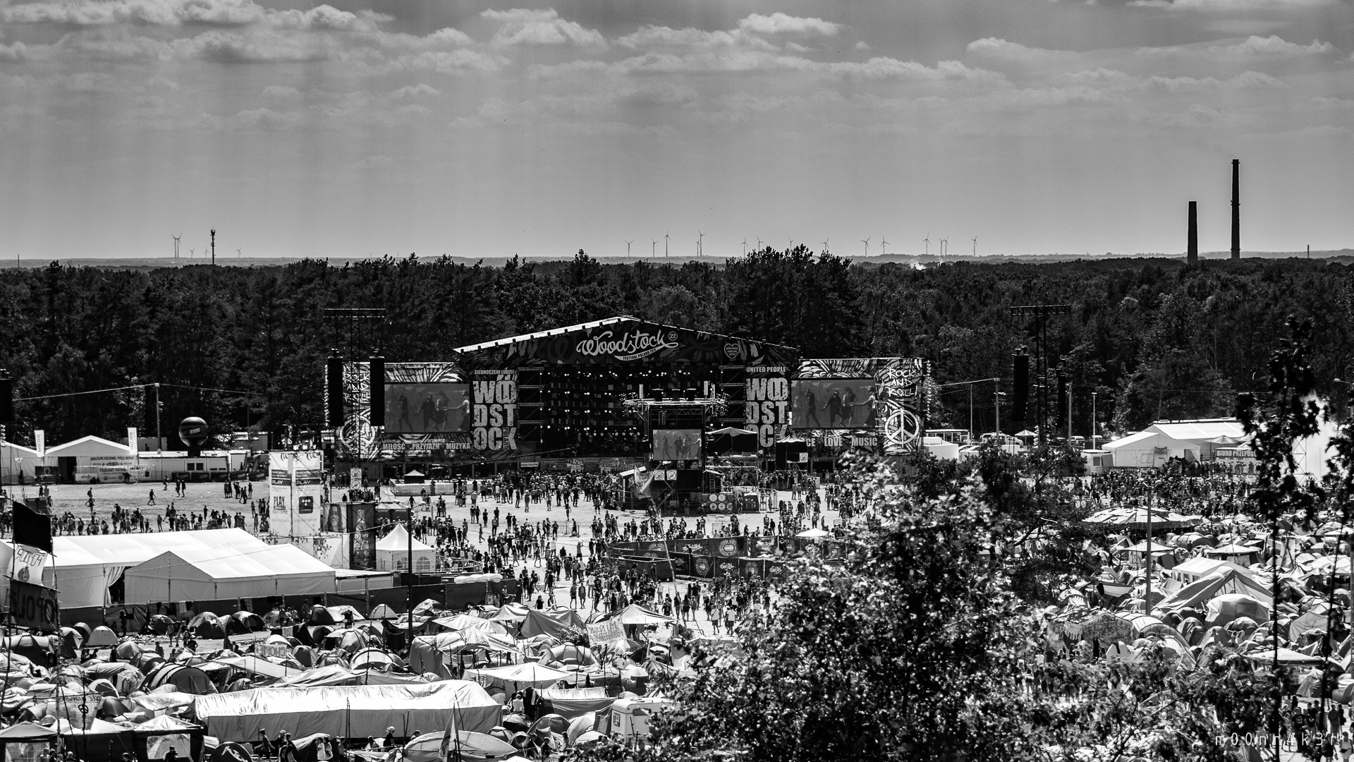 Tamron AF 28-75mm F2.8 XR Di LD Aspherical (IF) sample photo. Woodstock - main stage photography