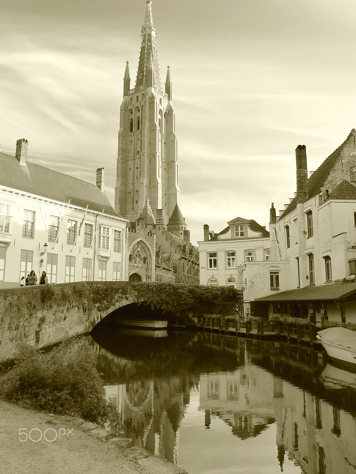 Leica V-Lux 3 sample photo. Bruges photography