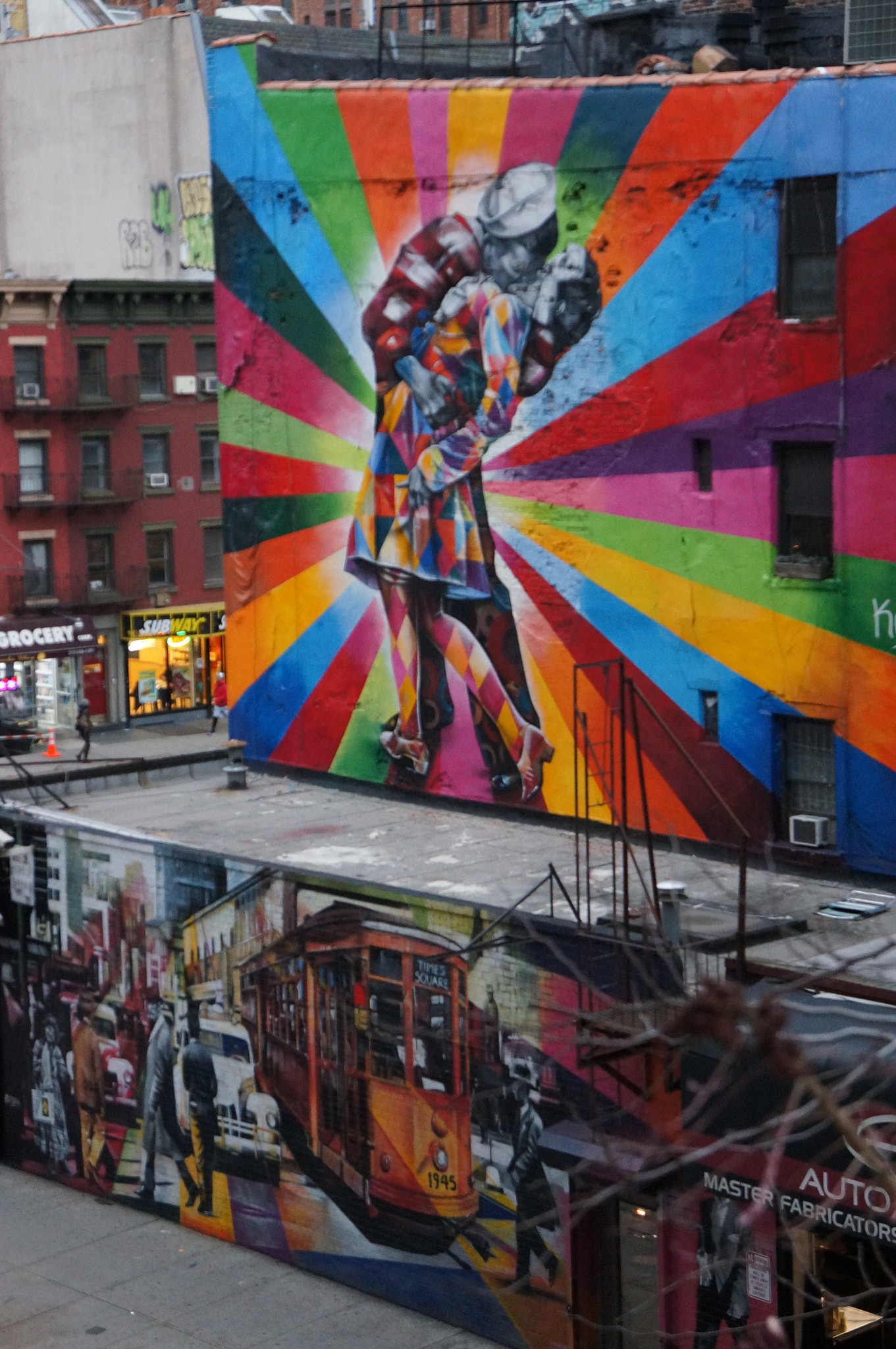 Sony FE 28-70mm F3.5-5.6 OSS sample photo. Street art, manhattan, nyc photography