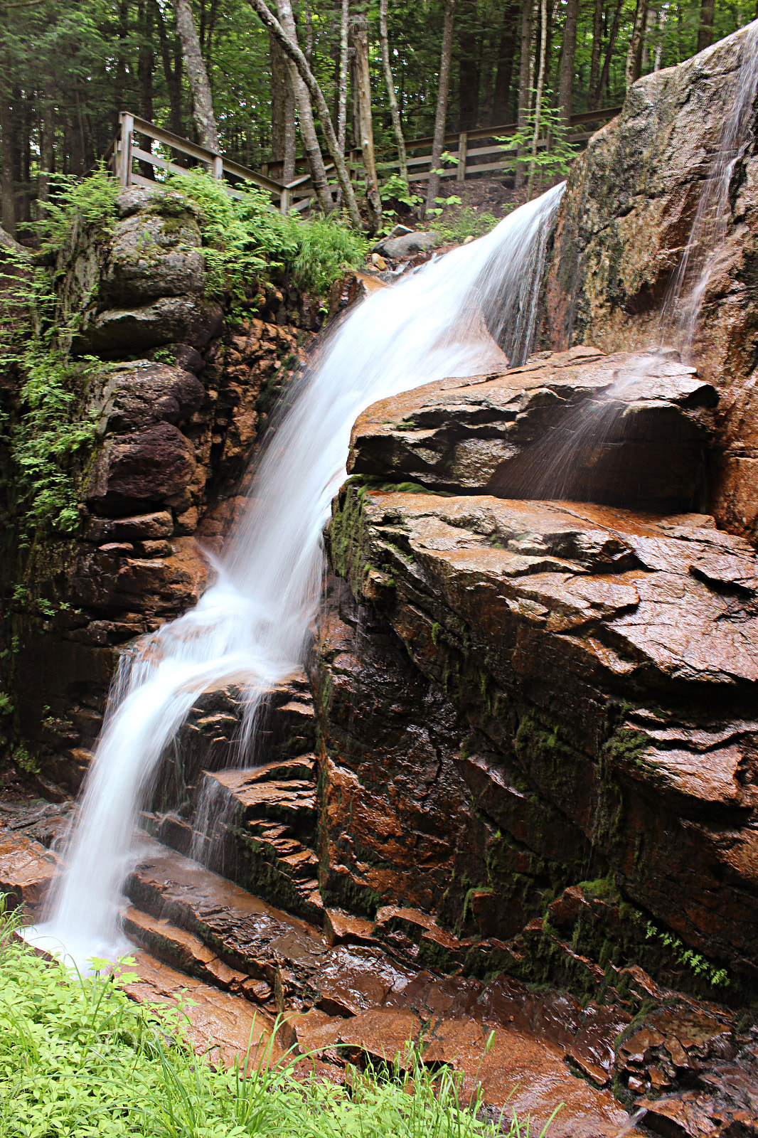 Canon EOS 600D (Rebel EOS T3i / EOS Kiss X5) + 18.0 - 55.0 mm sample photo. Avalanche falls aternate view photography