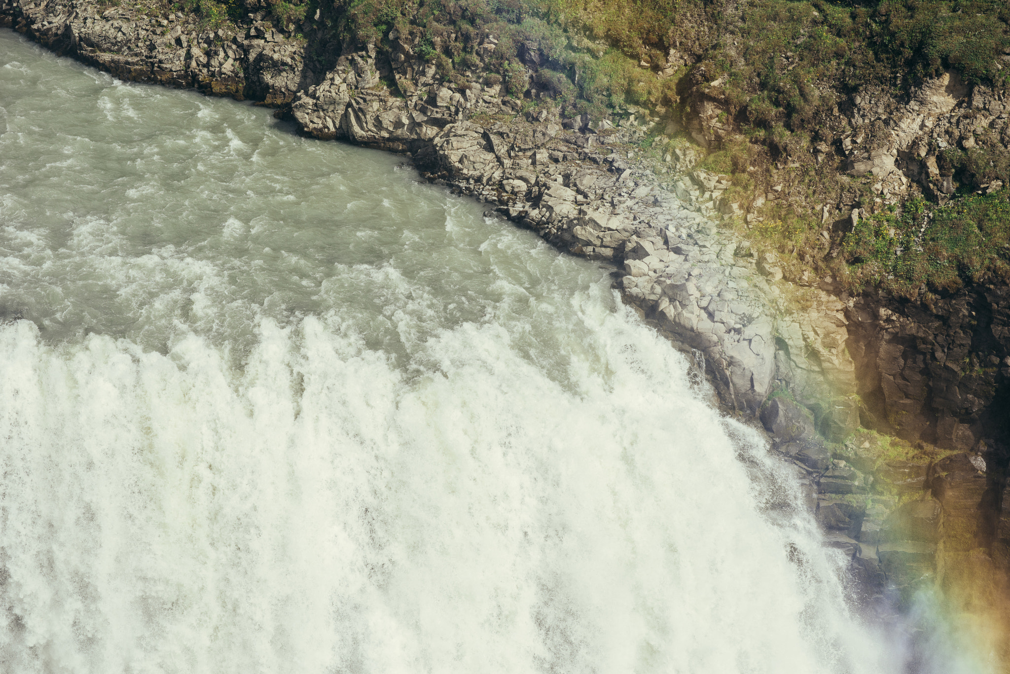 ZEISS Apo Sonnar T* 135mm F2 sample photo. Gullfoss photography
