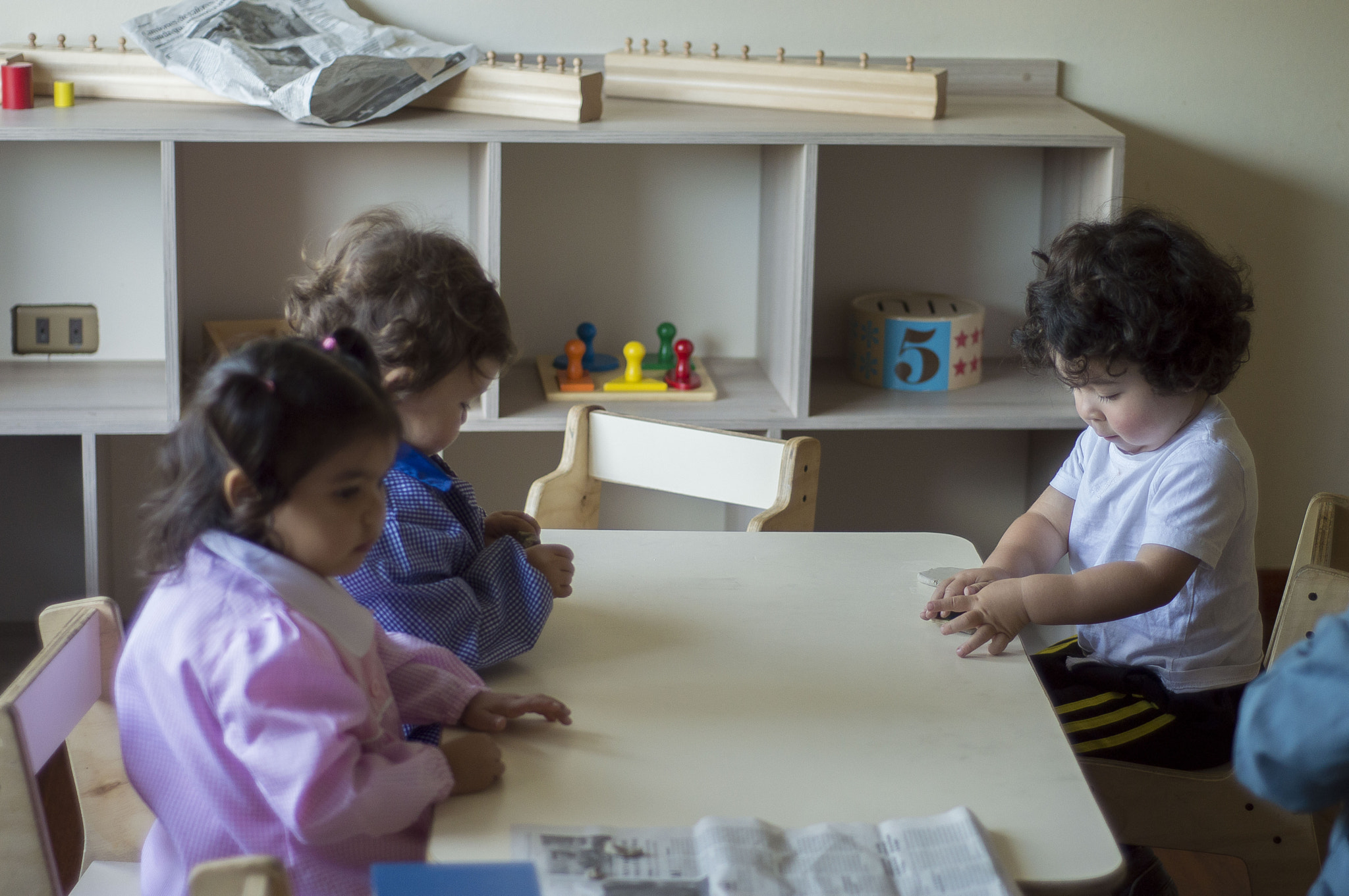 Nikon D3200 + AF Nikkor 50mm f/1.8 sample photo. Kindergarten montessori photography