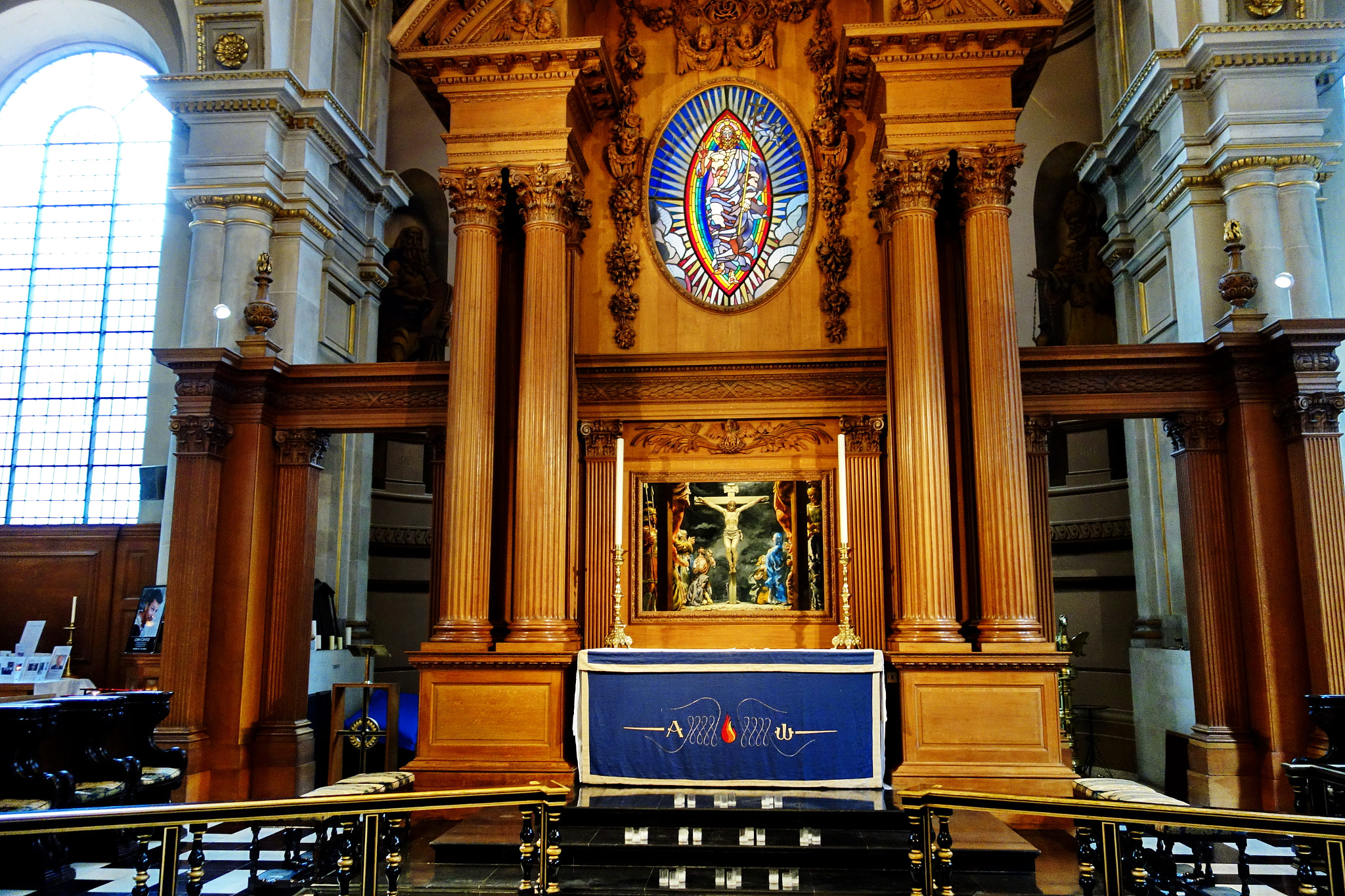 Sony Cyber-shot DSC-RX100 + Minolta AF 28-85mm F3.5-4.5 New sample photo. St bride's churh, london photography