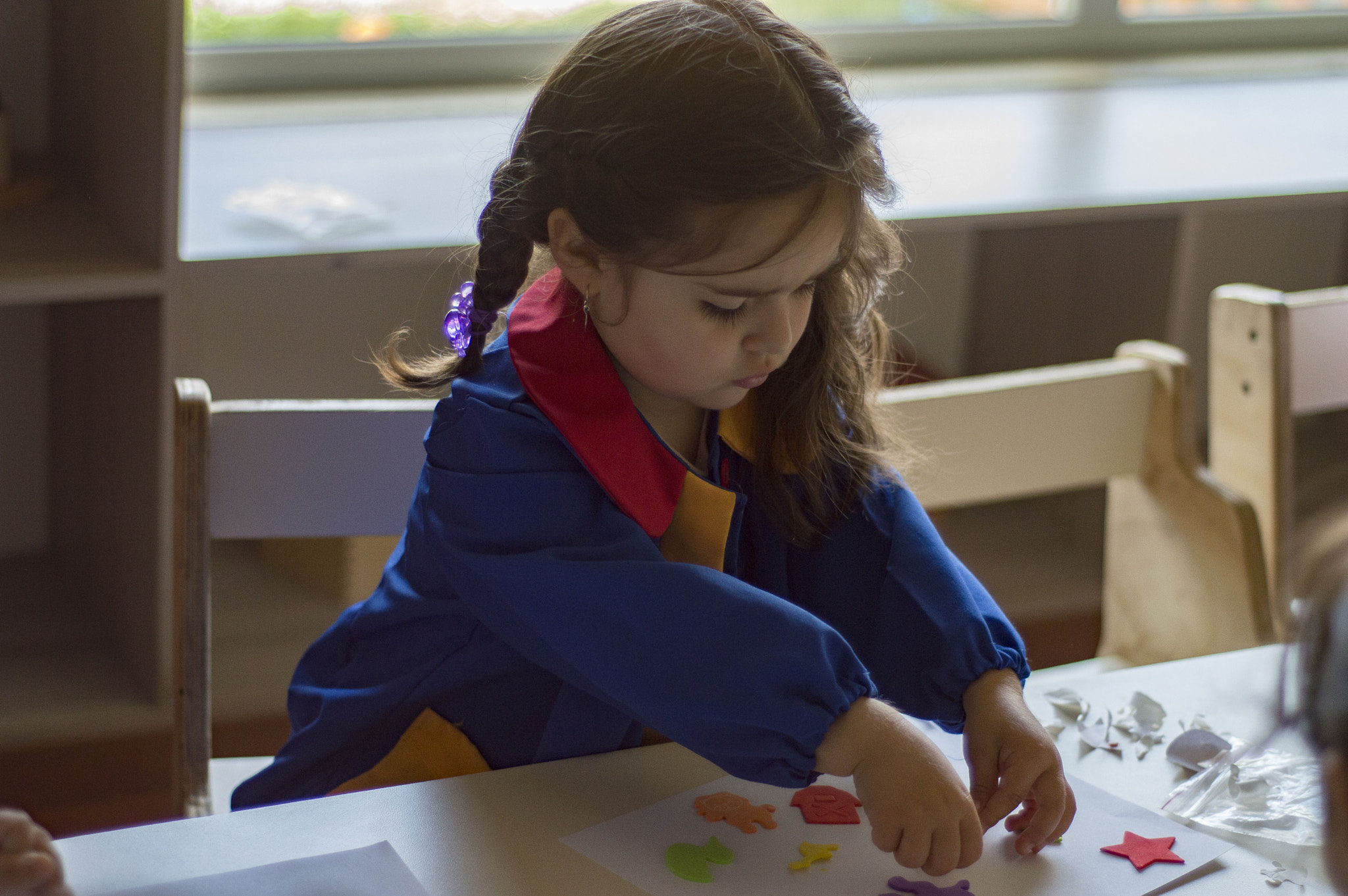 Nikon D3200 + AF Nikkor 50mm f/1.8 sample photo. Kindergarten montessori photography