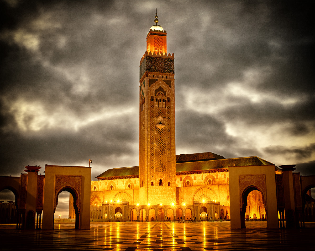 Canon EOS 5D + Canon EF 40mm F2.8 STM sample photo. Hassan ii mosque photography