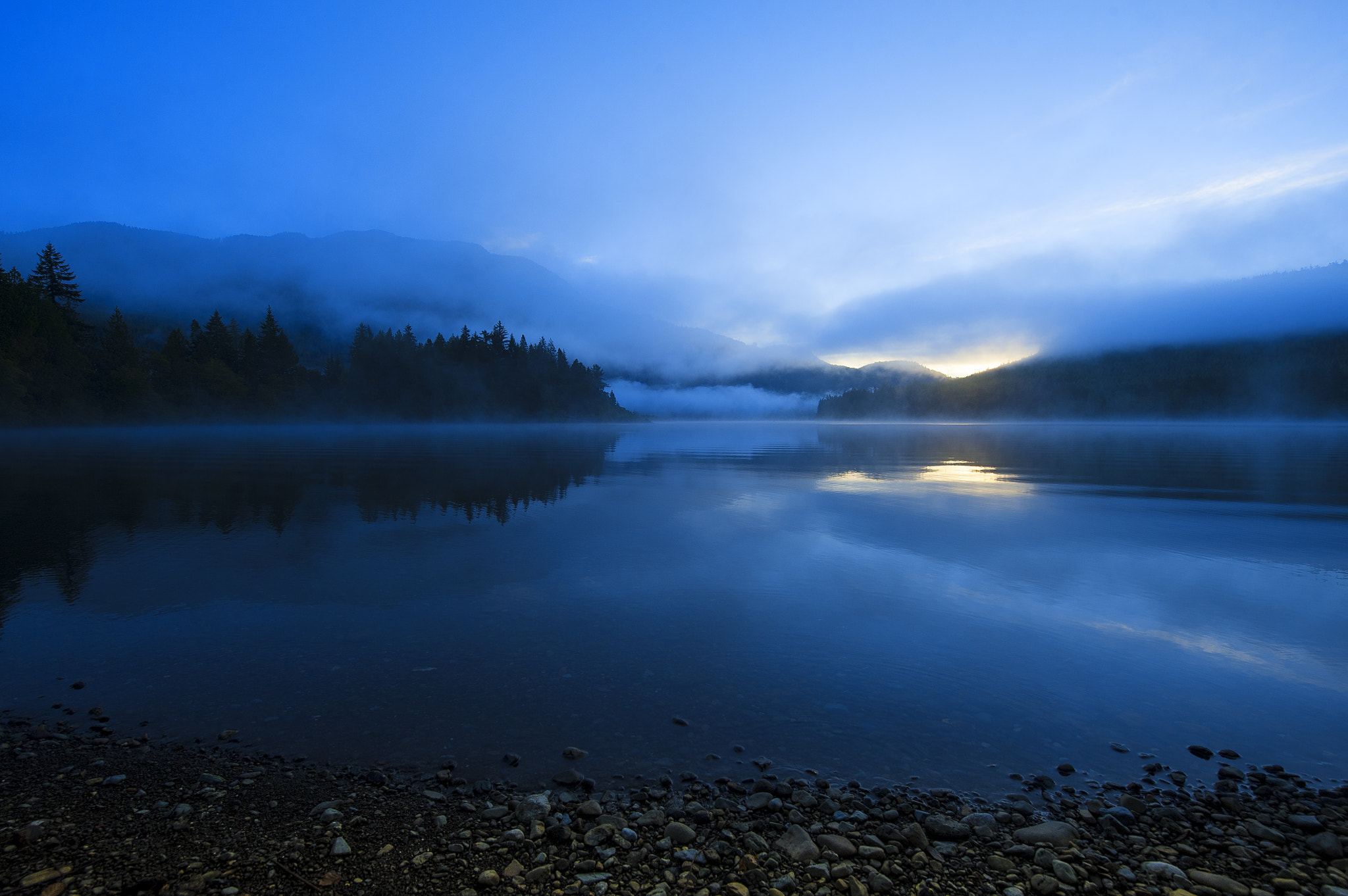 Nikon D3 sample photo. Horne lake morning photography
