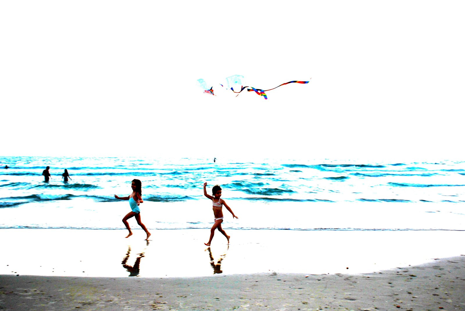 Nikon D60 sample photo. Joy at the beach 1 photography