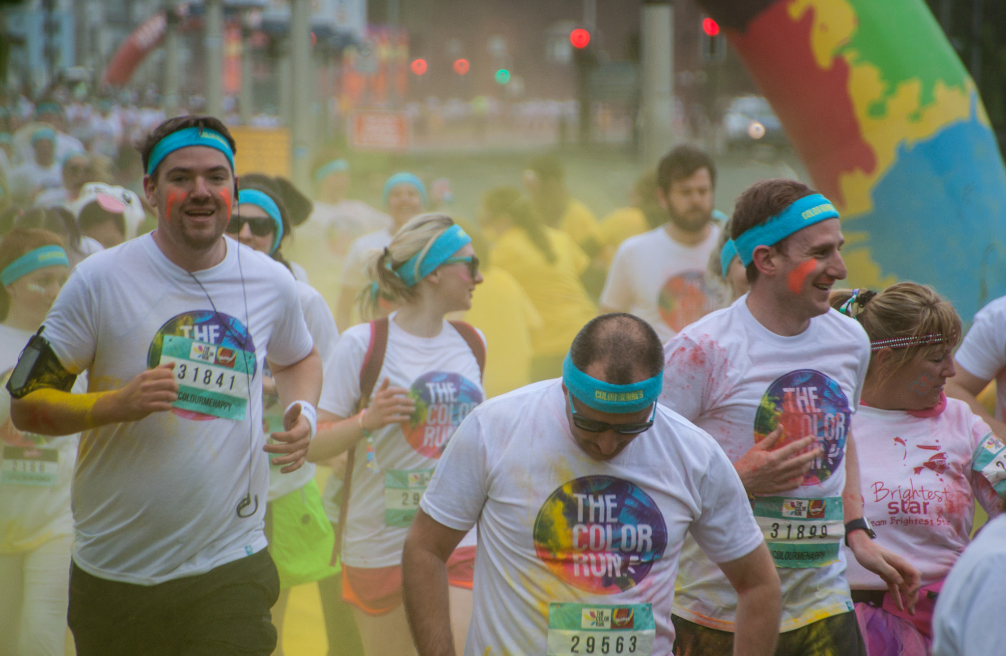 Canon EOS 500D (EOS Rebel T1i / EOS Kiss X3) sample photo. Color run glasgow photography