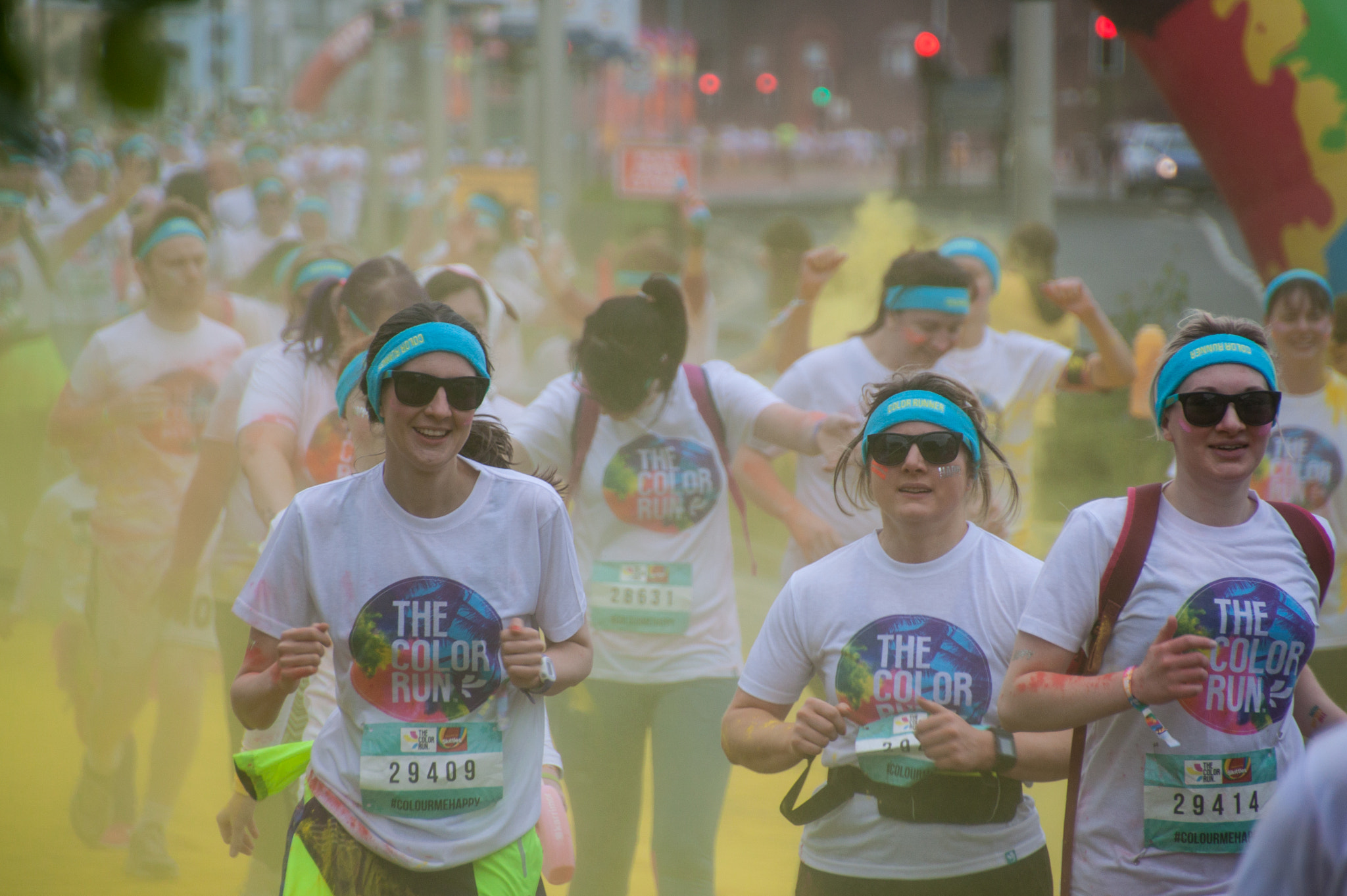 Canon EOS 500D (EOS Rebel T1i / EOS Kiss X3) sample photo. Color run glasgow photography