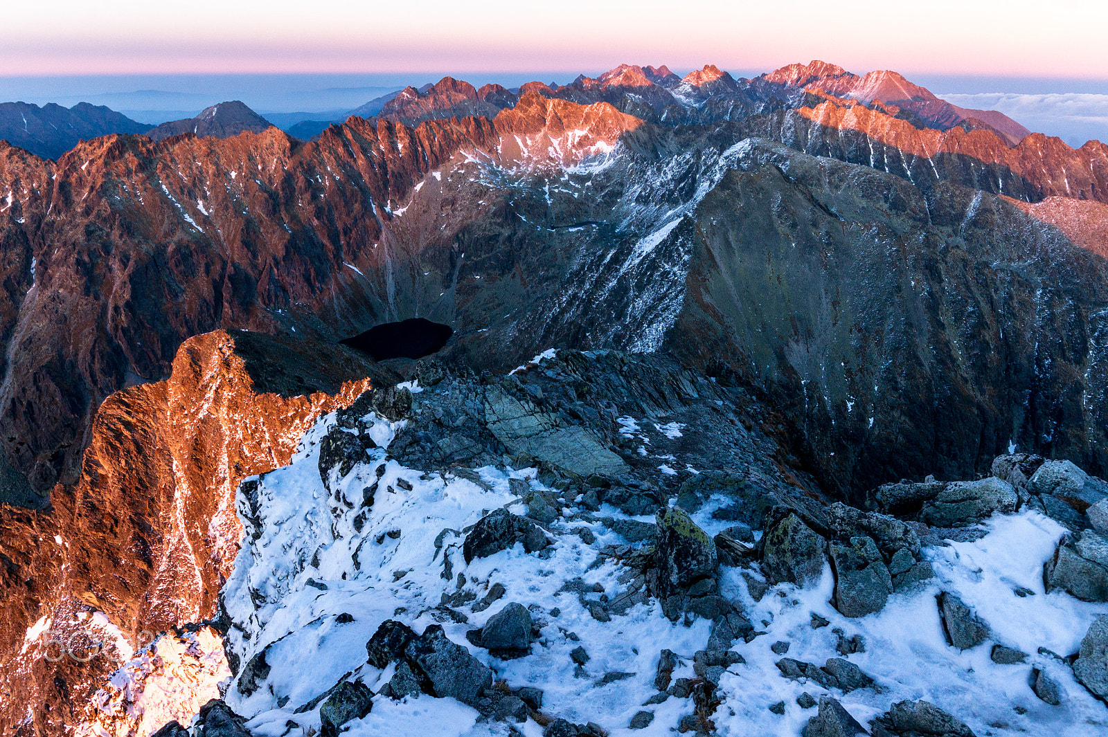 Minolta AF 28-80mm F3.5-5.6 II sample photo. View from the summit of kriváň photography