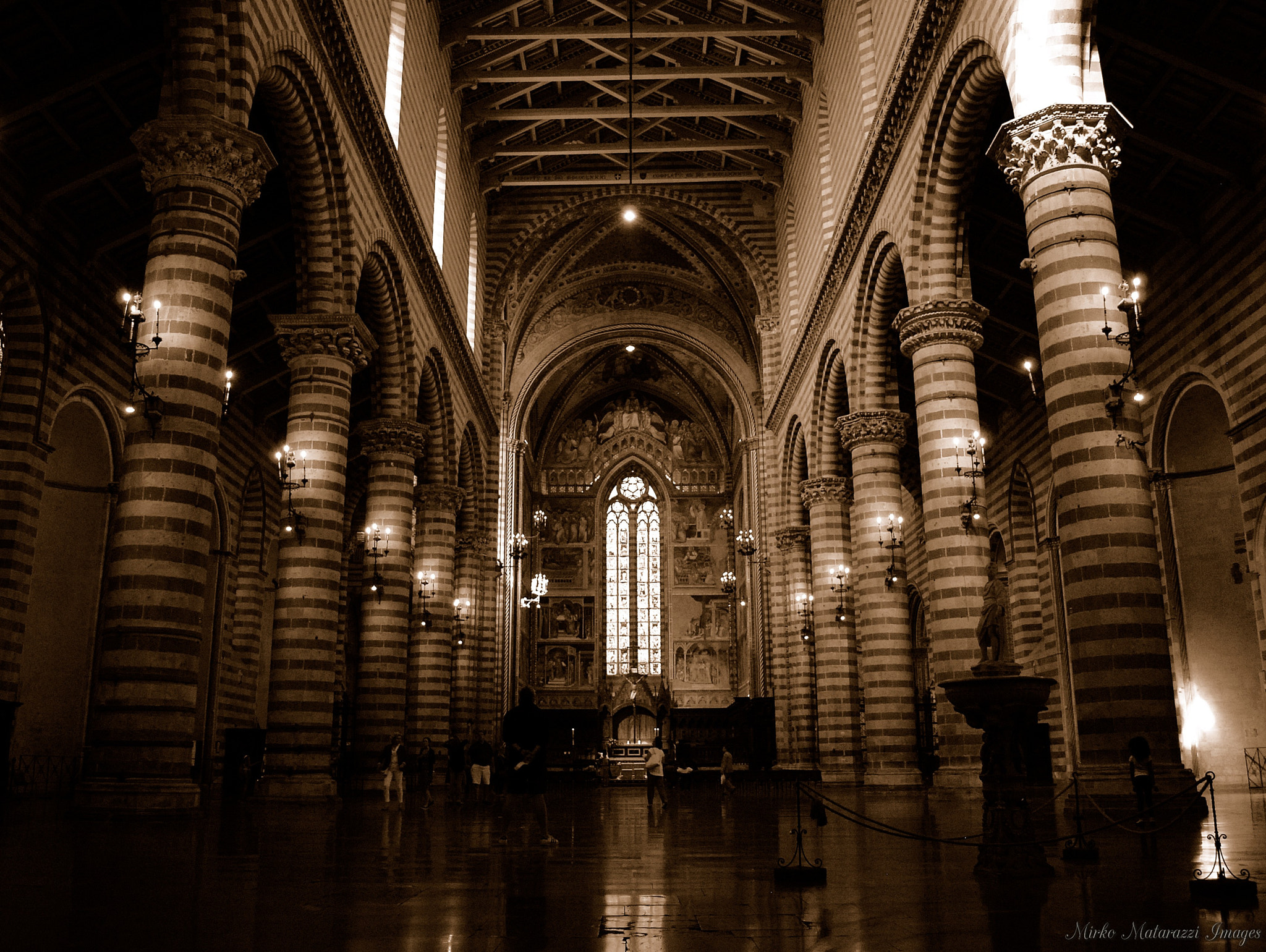 Nikon D200 sample photo. Cathedral of orvieto  photography