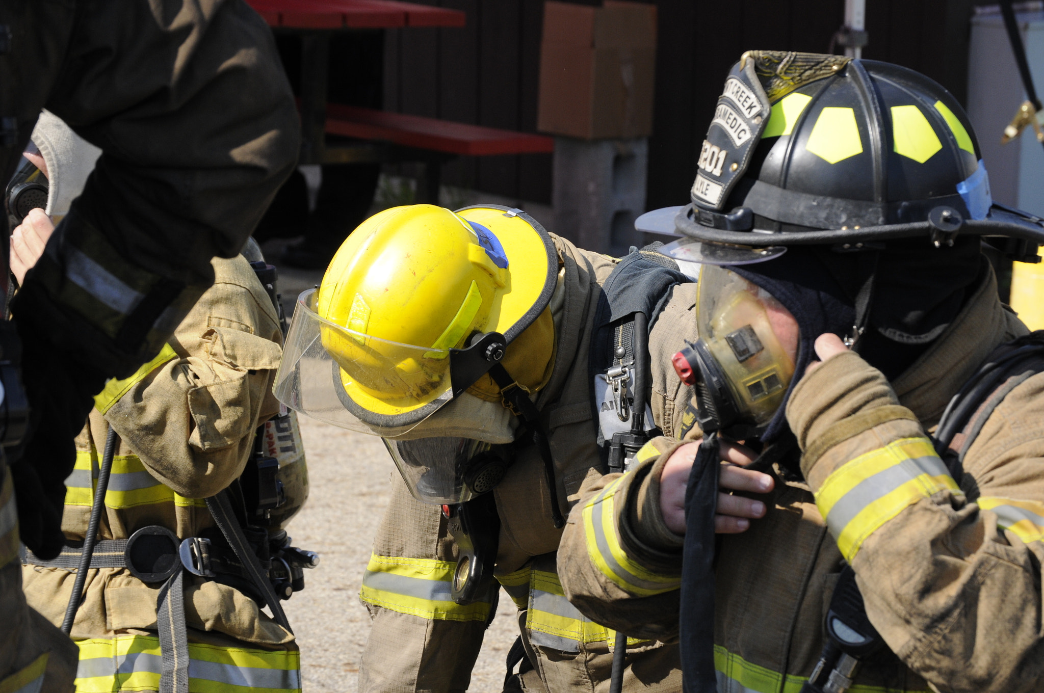 Nikon D300S sample photo. Firefighter training photography