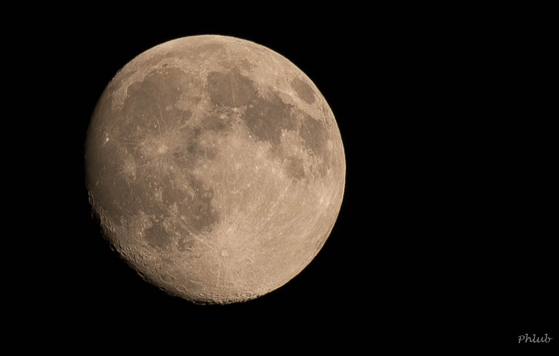 Pentax K-5 II + Pentax smc DA* 300mm F4.0 ED (IF) SDM sample photo. Lune du 17 07 2016,  22h17 photography