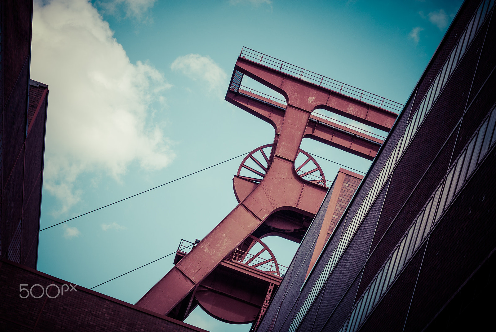 AF Zoom-Nikkor 28-105mm f/3.5-4.5D IF sample photo. Zollverein photography