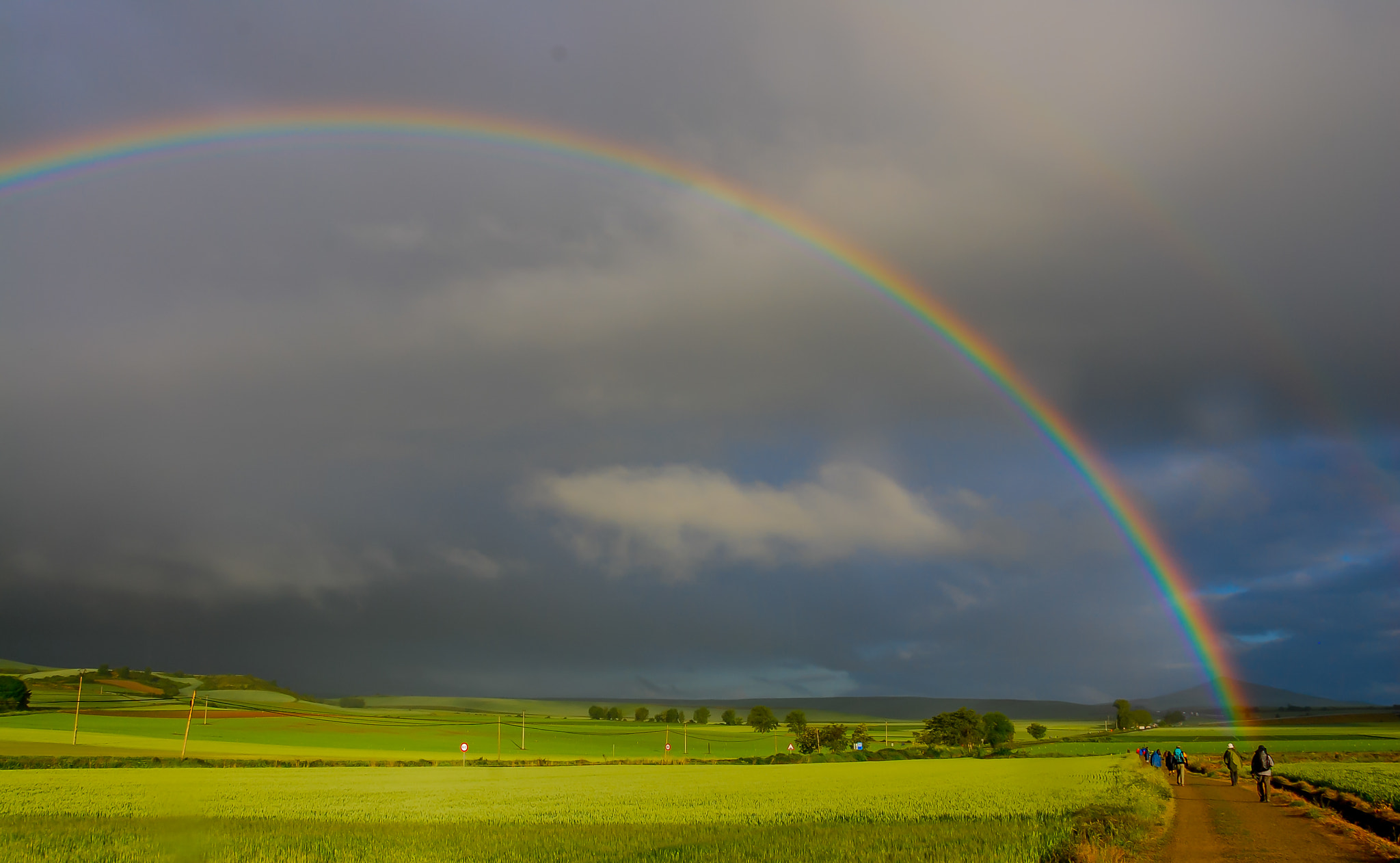 Nikon D40X sample photo. The rainbow photography