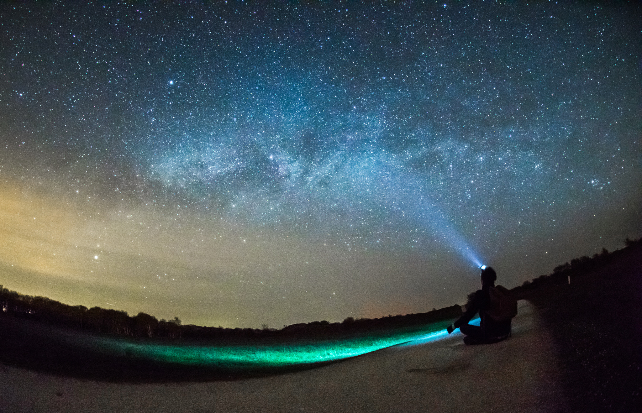 Nikon AF DX Fisheye-Nikkor 10.5mm F2.8G ED sample photo. Solitude photography