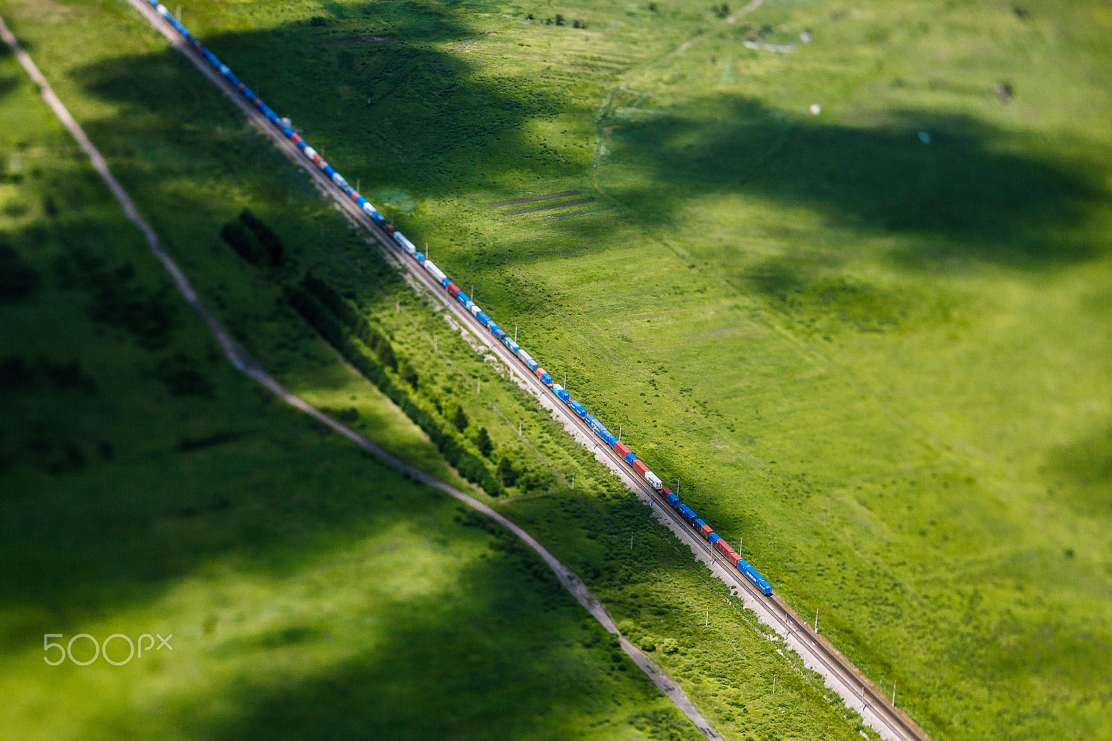 Canon TS-E 90mm F2.8 Tilt-Shift sample photo. Train photography