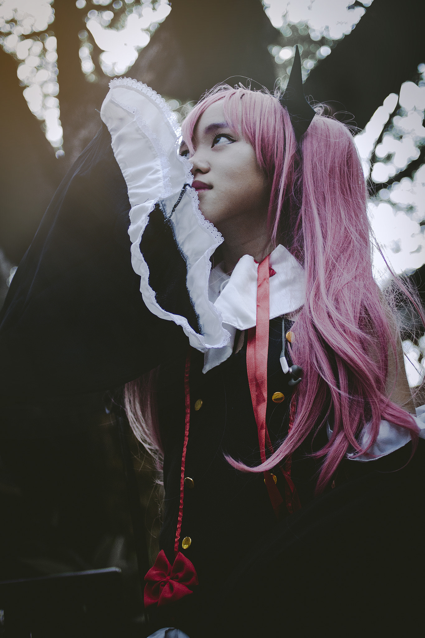 Canon EOS 7D + Canon EF 35mm F2 sample photo. Cosplay photography