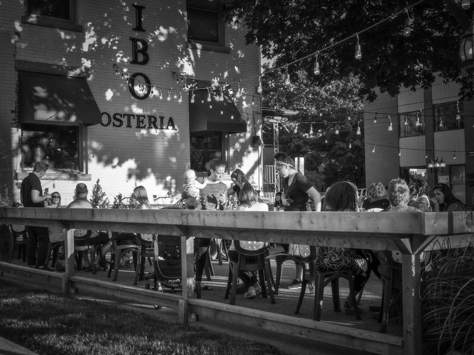 Sony Alpha NEX-5T + Sigma 30mm F2.8 EX DN sample photo. Dinner with baby.. photography