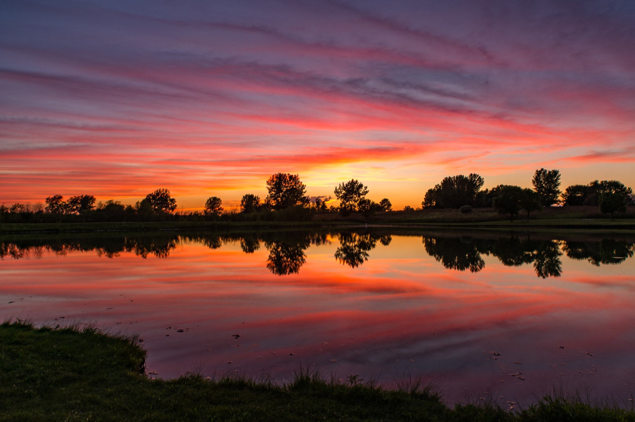 Nikon Df sample photo. Burning sky photography