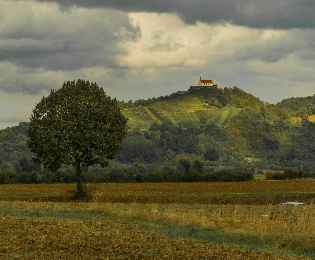 Samsung NX300M + Samsung NX 30mm F2 Pancake sample photo. Blick auf die wurmlinger kapelle photography