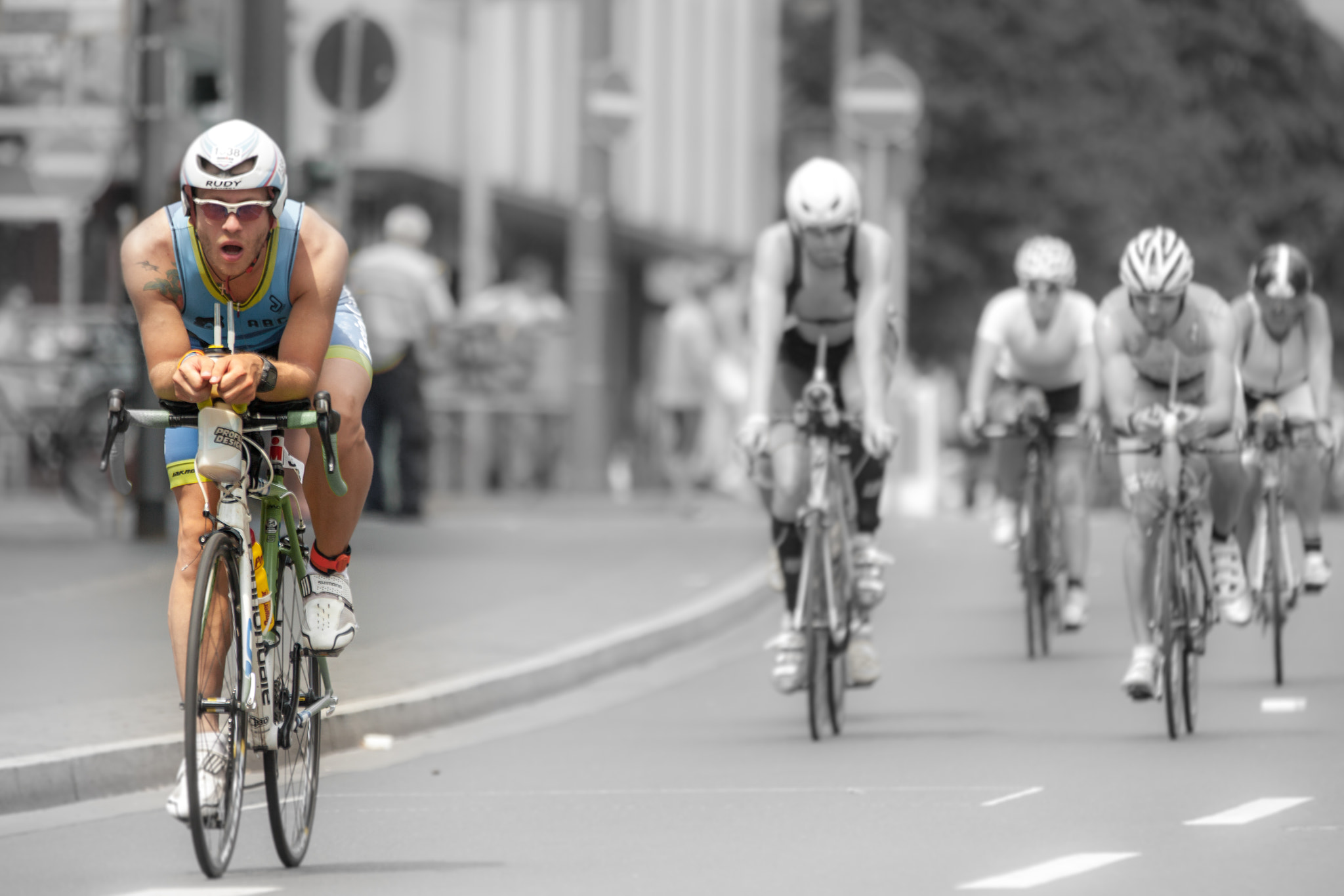 Canon EF 70-200mm F2.8L IS II USM sample photo. Free work ironman ffm photography