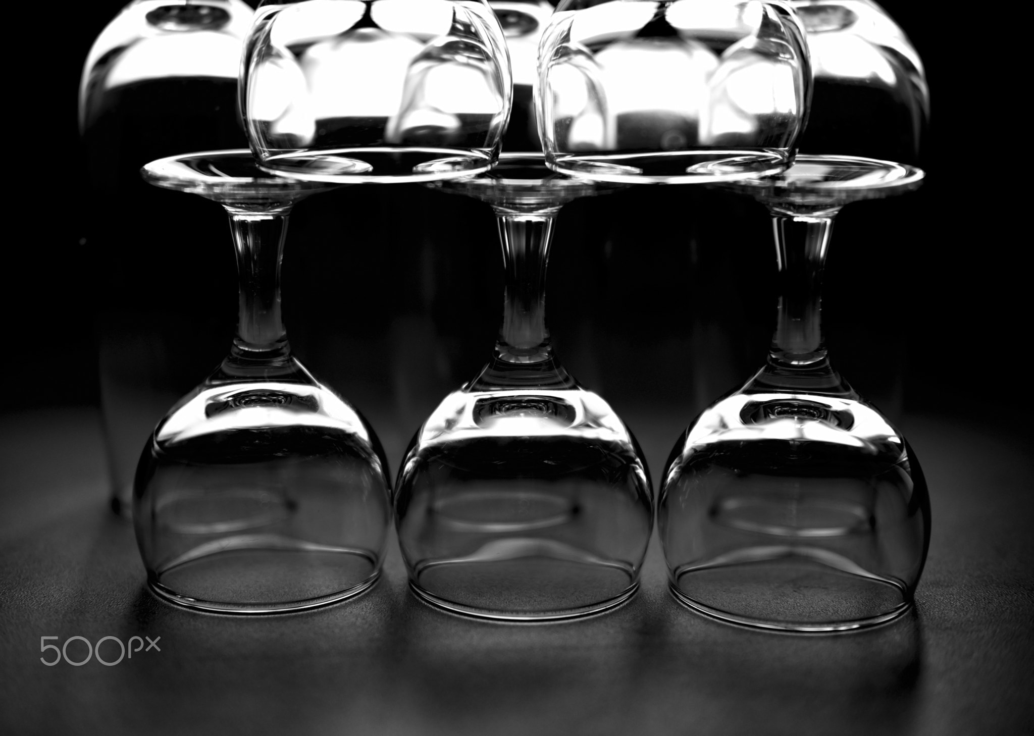 wine glass art for interiors,fujifilm x pro2 acros black and white