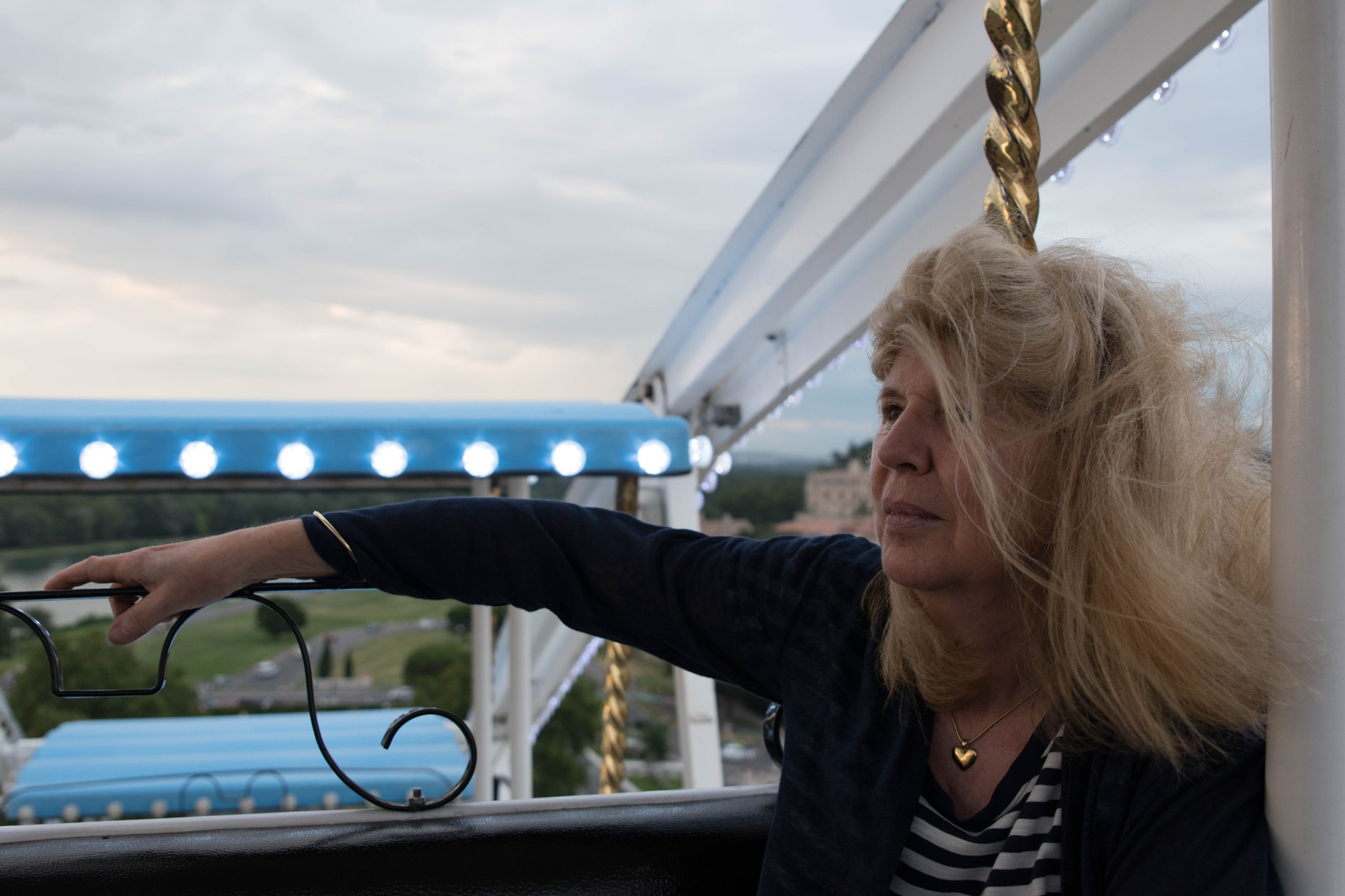 Tamron SP 24-70mm F2.8 Di VC USD sample photo. Kate having a ride on the ferris wheel photography