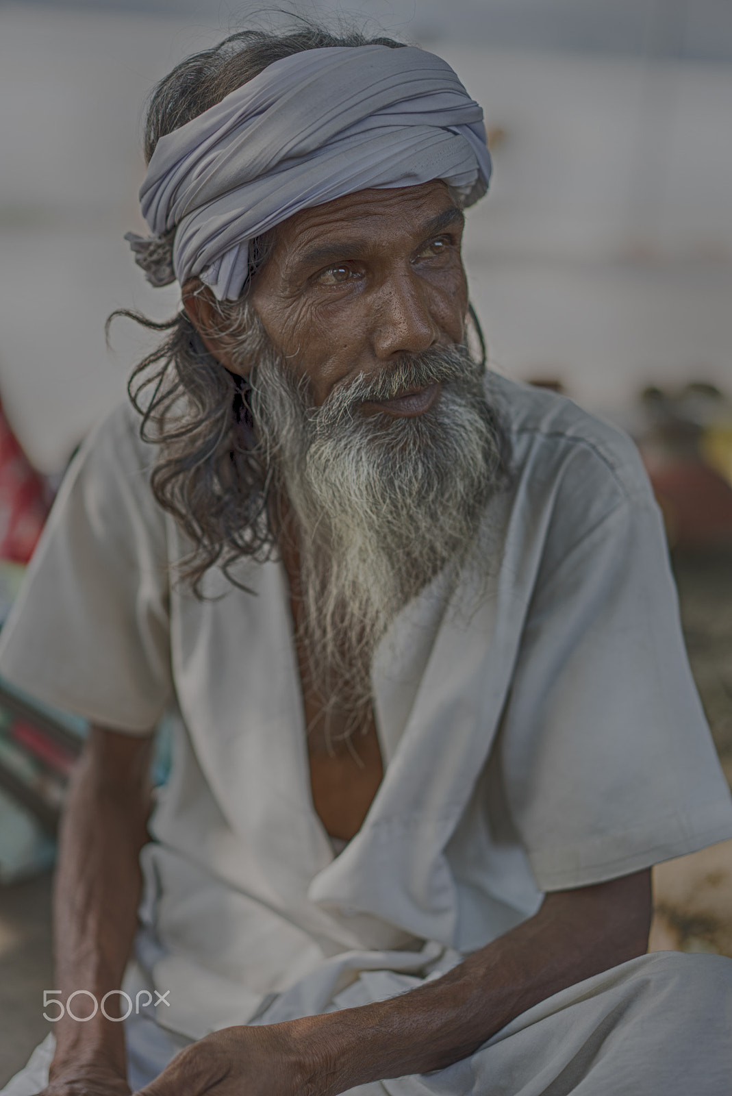 Sony a7S II + Sony Sonnar T* FE 55mm F1.8 ZA sample photo. Baba at ganga rishikesh utthrakand india photography