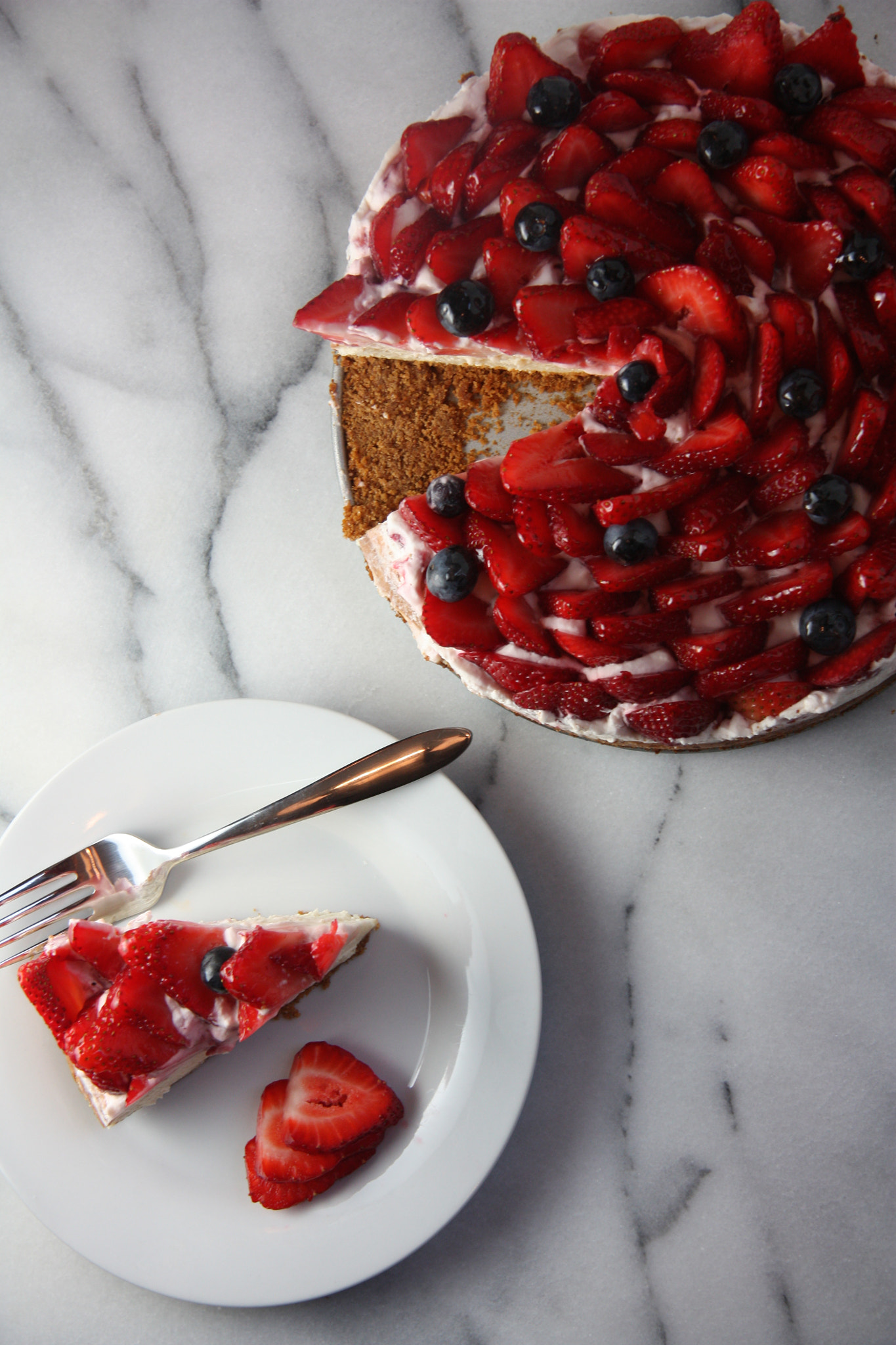 Canon EF-S 17-85mm F4-5.6 IS USM sample photo. Berry cheesecake photography