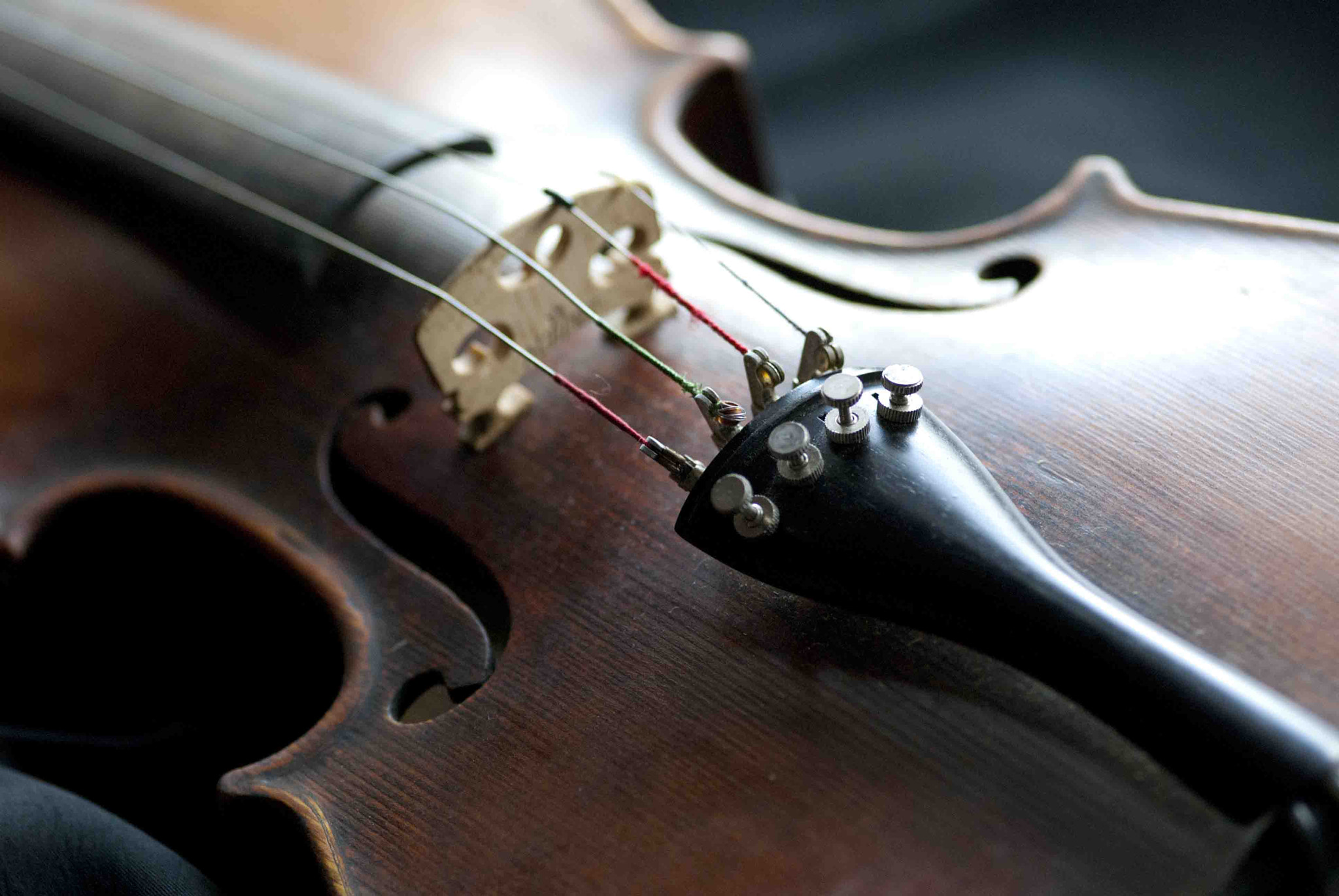 Nikon D200 sample photo. Violin photography