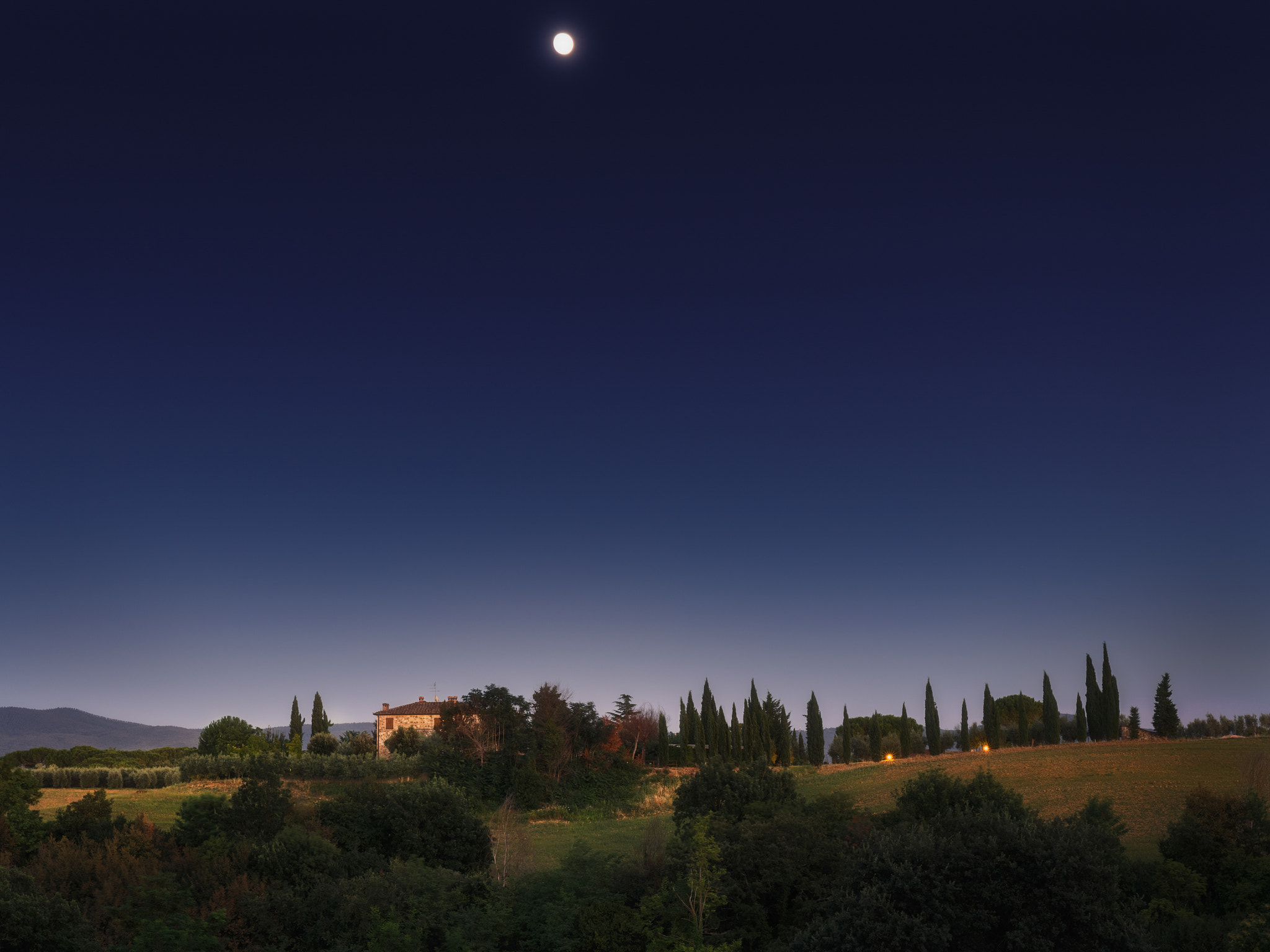 Under the sky of Tuscany