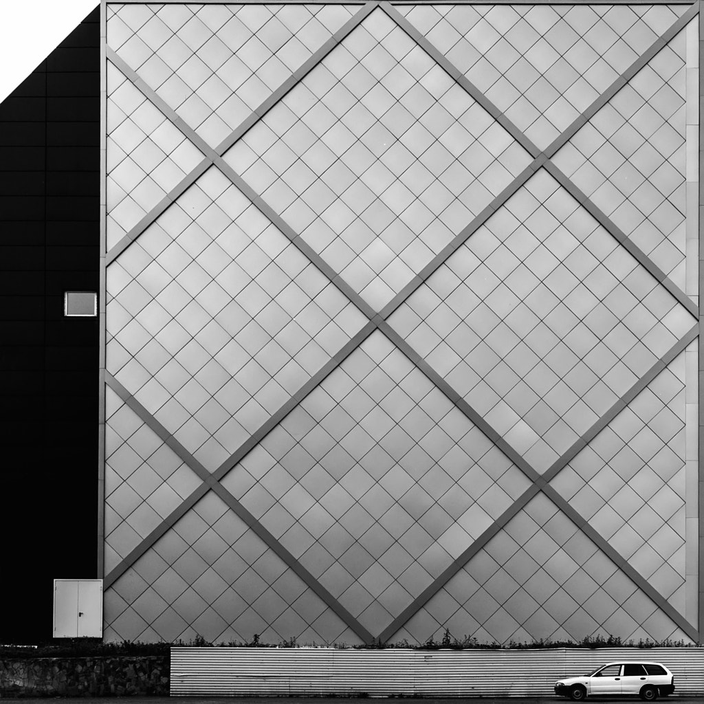 b&w... wall... car... rhomb... by Nick Patrin on 500px.com