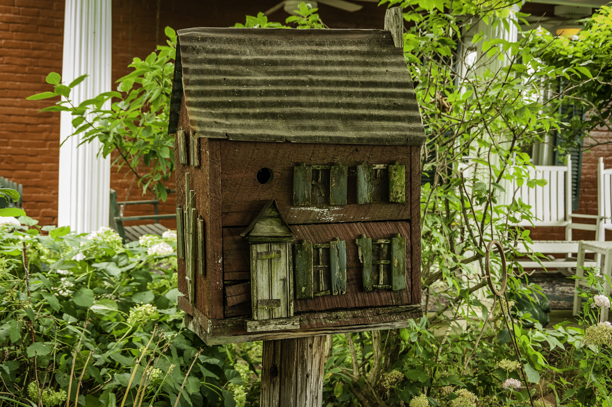 Pentax K20D sample photo. Stream hill gardens photography