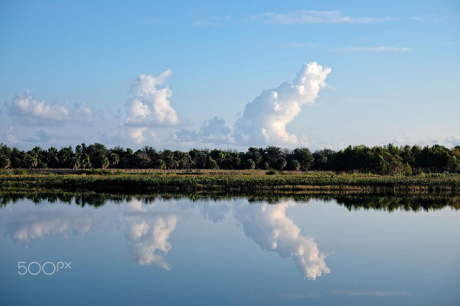 Fujifilm X-E2 + Fujifilm XC 50-230mm F4.5-6.7 OIS sample photo. Sky and clouds mirrored in water photography