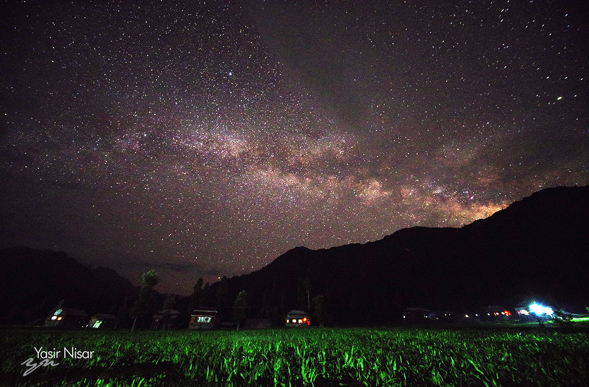 Sigma AF 10-20mm F4-5.6 EX DC sample photo. Milkyway at arang kel photography