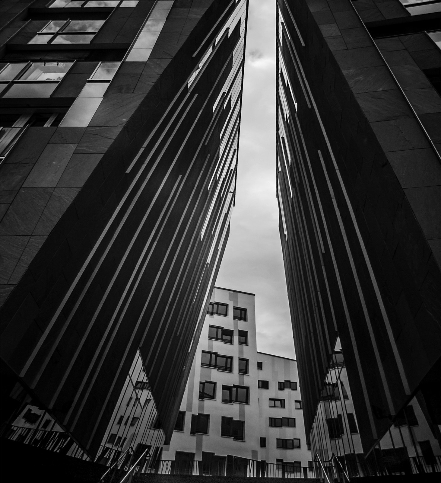 Nikon D70 sample photo. Collapsing buildings photography